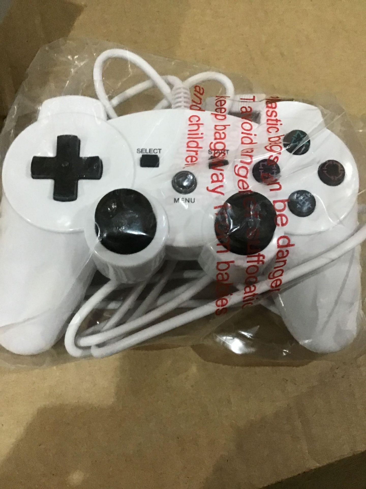 PS3 Compatible Wired Controller - White - £19.99 RRP - Image 3 of 5