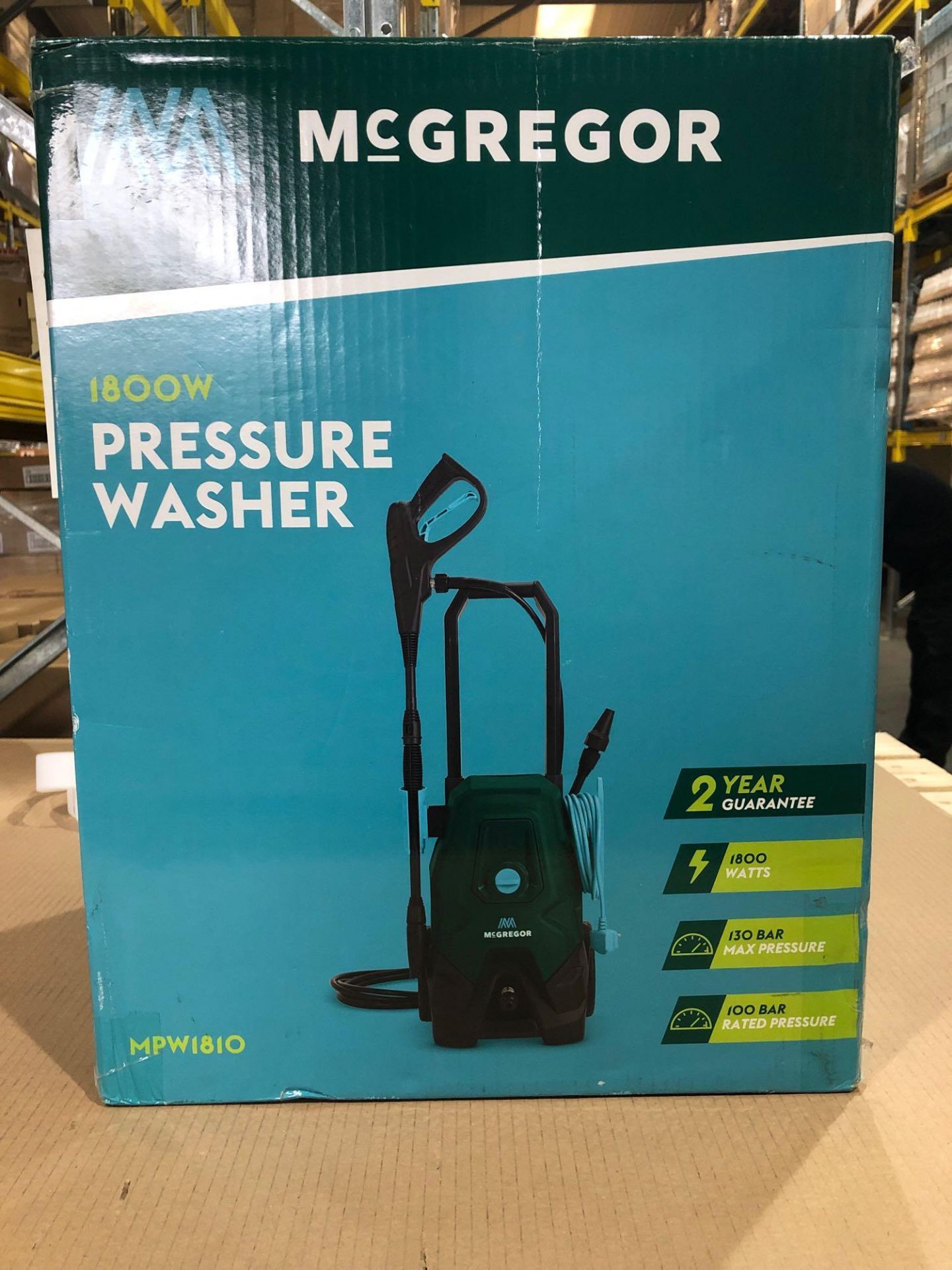 McGregor MPW1810 Pressure Washer 1800W £80.00 RRP - Image 2 of 6