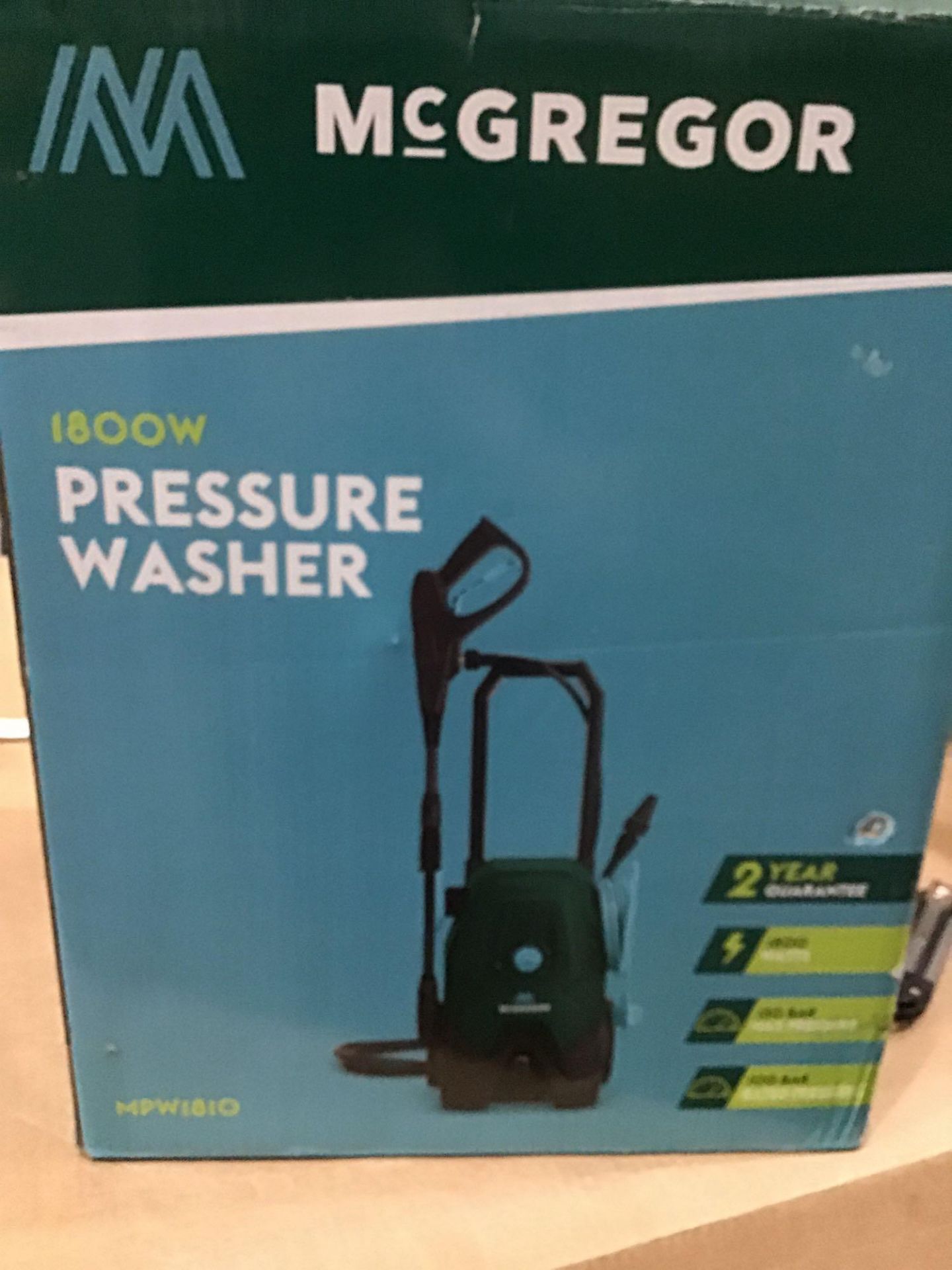 McGregor MPW1810 Pressure Washer - 1800W, £80.00 RRP - Image 2 of 5