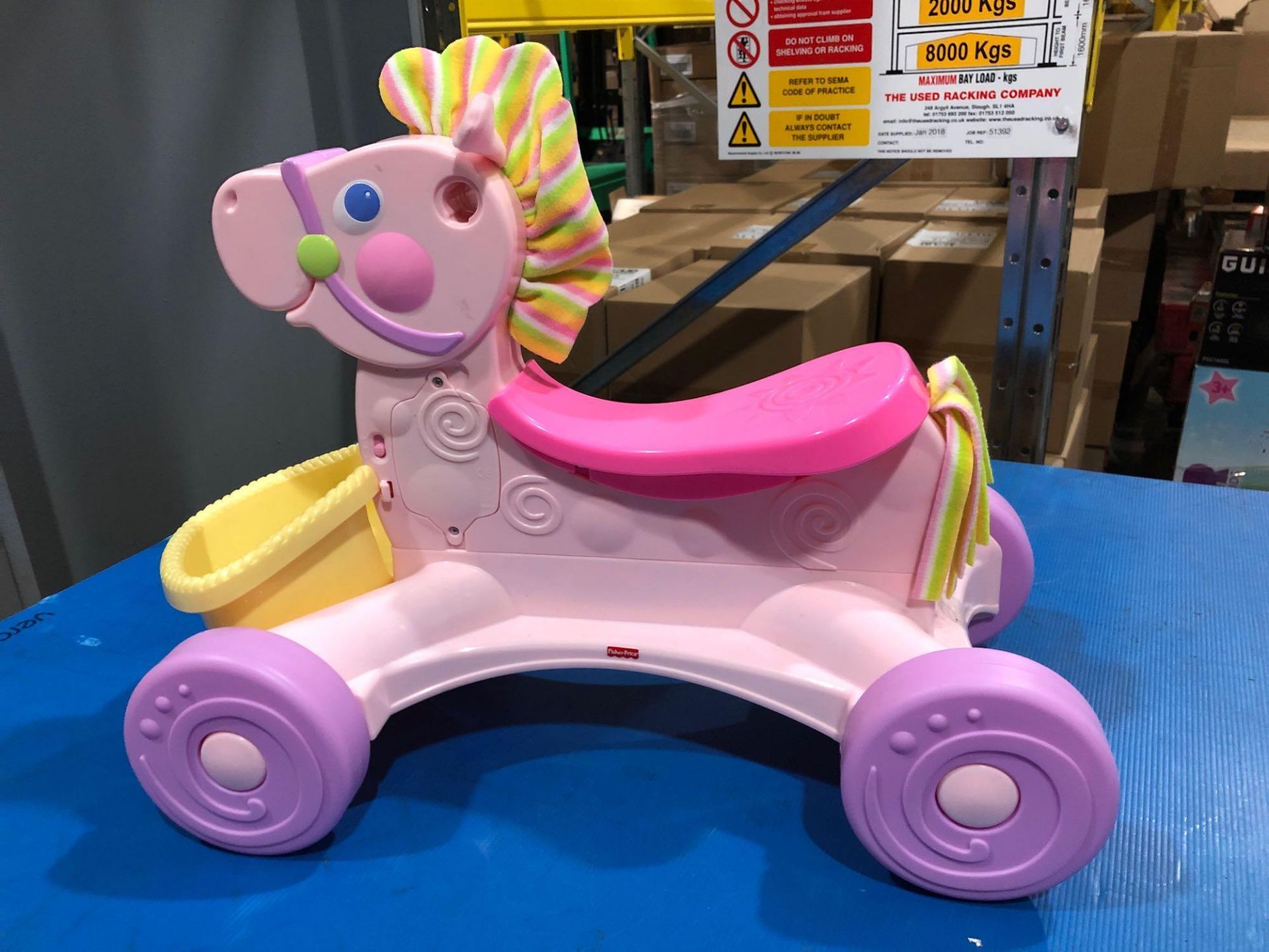 Fisher-Price Roll-Along Musical Pony - £67.98 RRP - Image 2 of 4