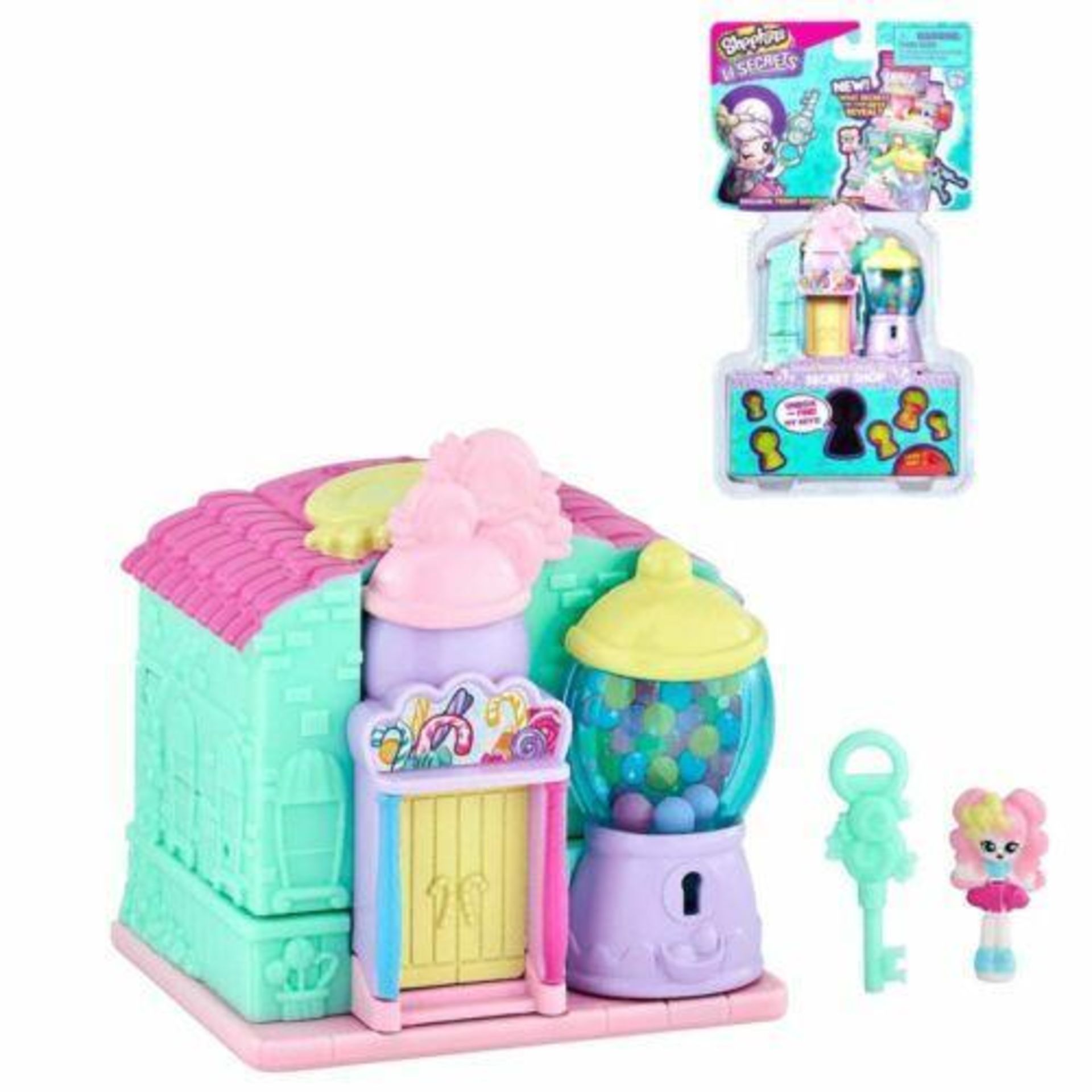 Sweet Retreat Candy Shop Shopkins Lil Secrets with Mini Shoppie £24.95 RRP