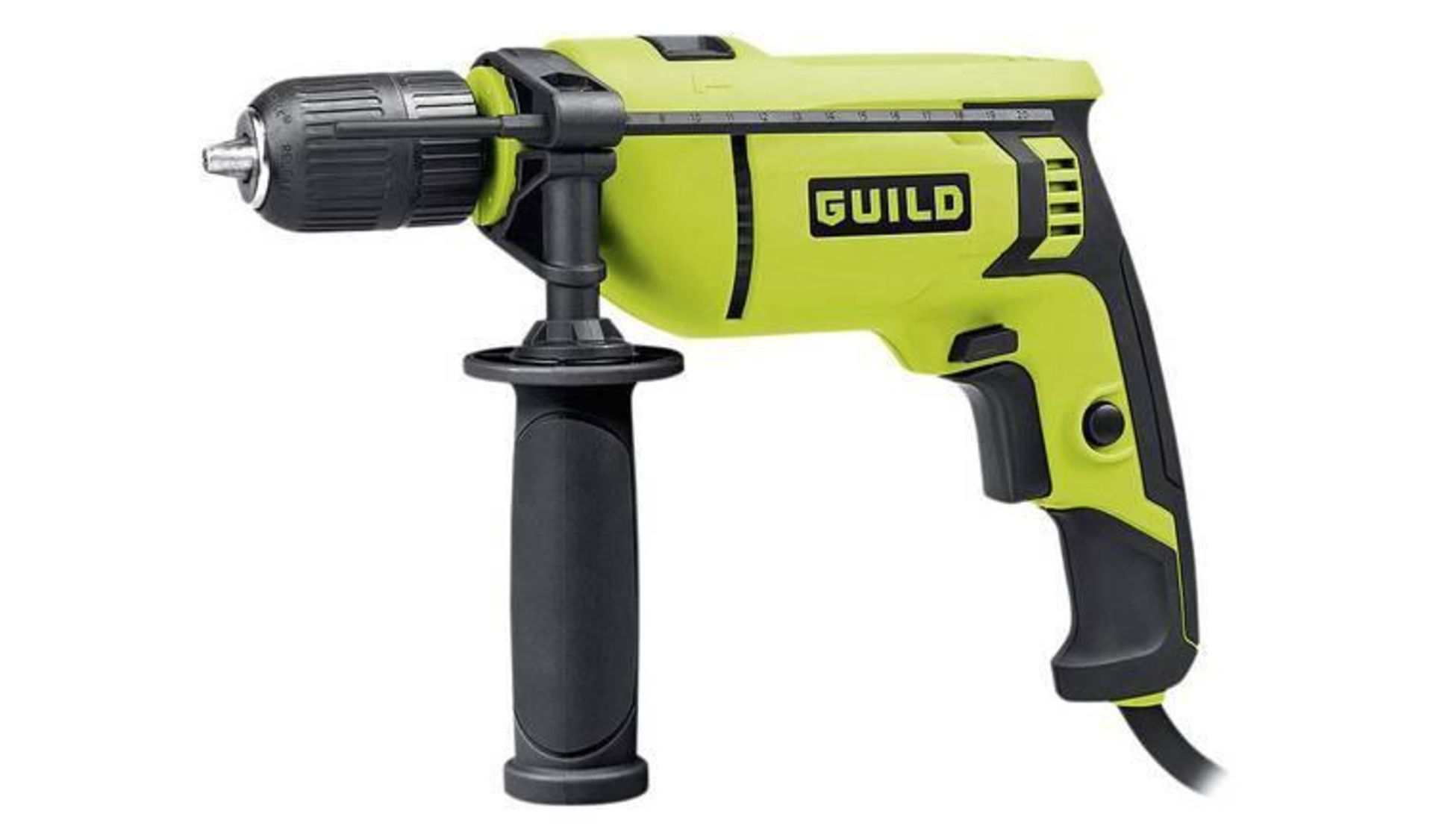 Guild 13mm Keyless High Power Corded Hammer Drill – 750W PDI750G 464/3896 £30.00 RRP