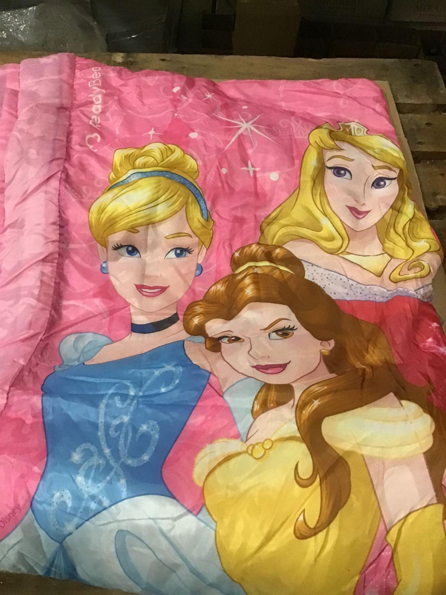 Disney Princess Junior ReadyBed Air Bed and Sleeping Bag - £23.99 RRP - Image 2 of 6