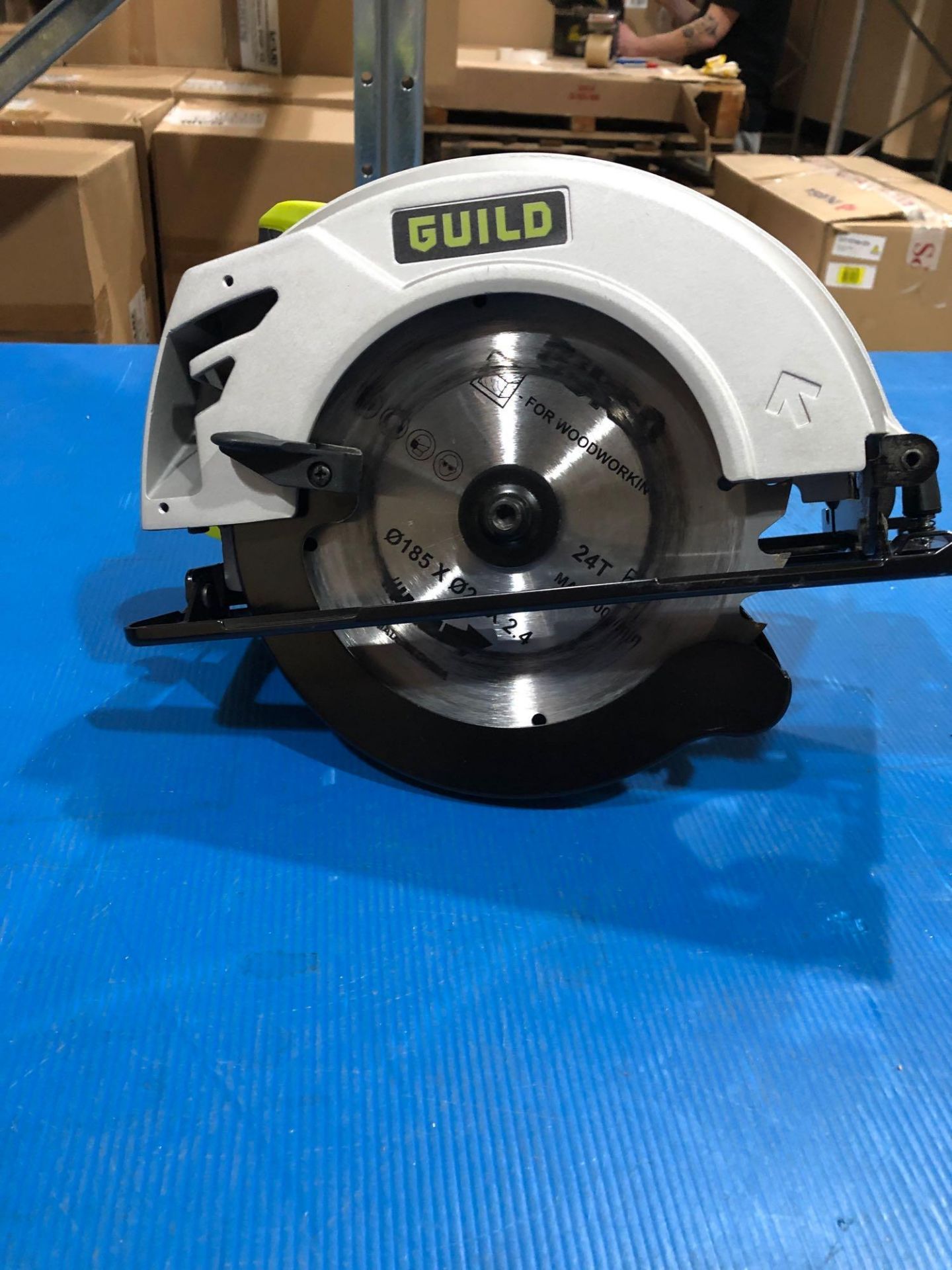 Guild 185mm Circular Saw - 1400W PSC185G 482/1041 £50.00 RRP - Image 2 of 7