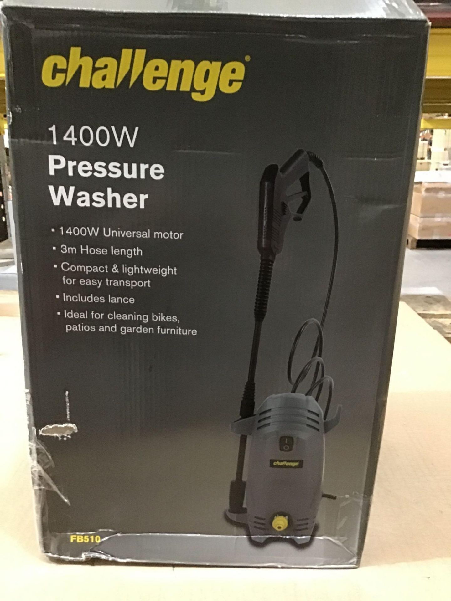 Challenge Pressure Washer - 1400W, £45.00 RRP - Image 2 of 5