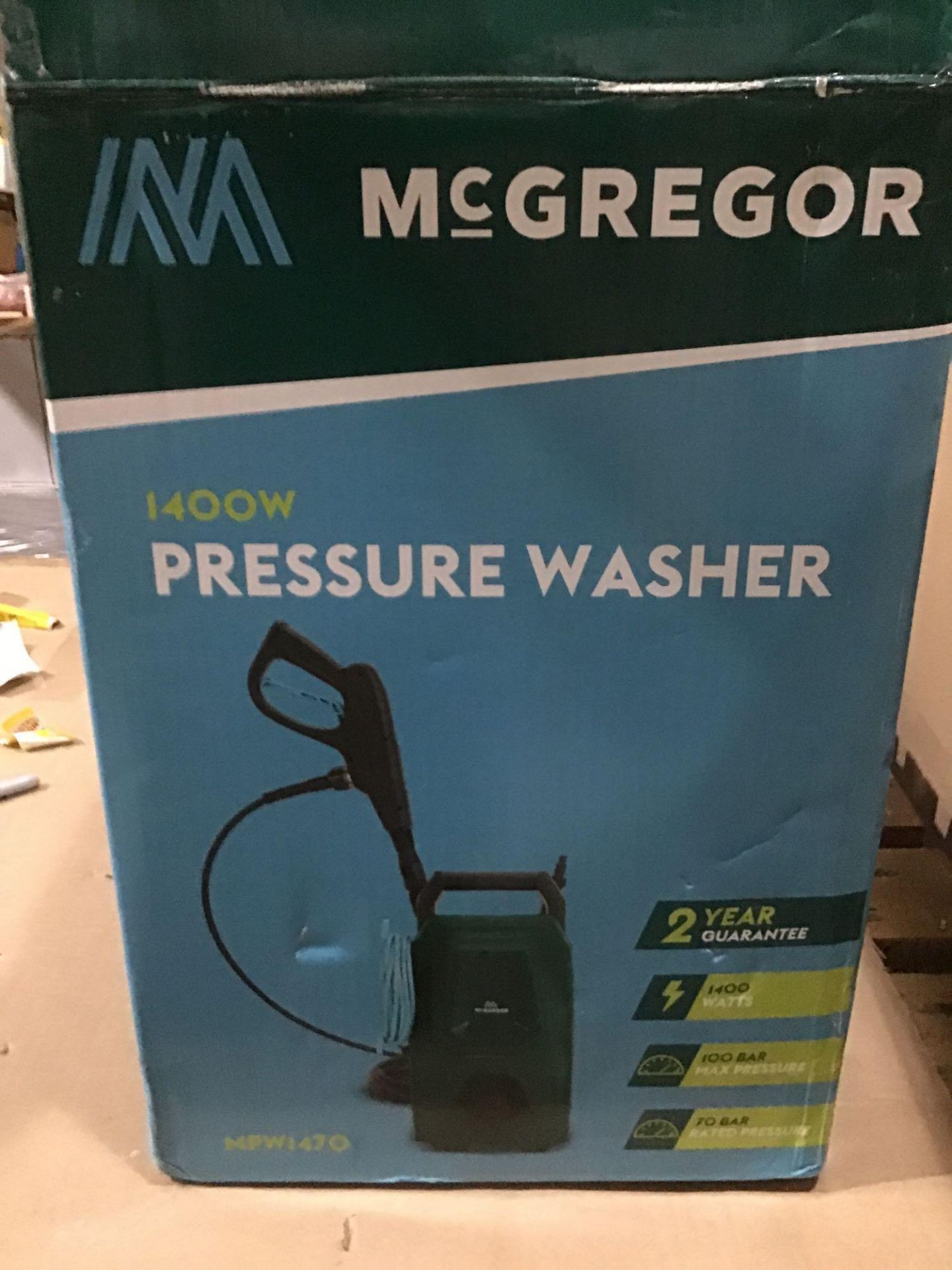 McGregor Pressure Washer - 1400W - £40.00 RRP - Image 2 of 6