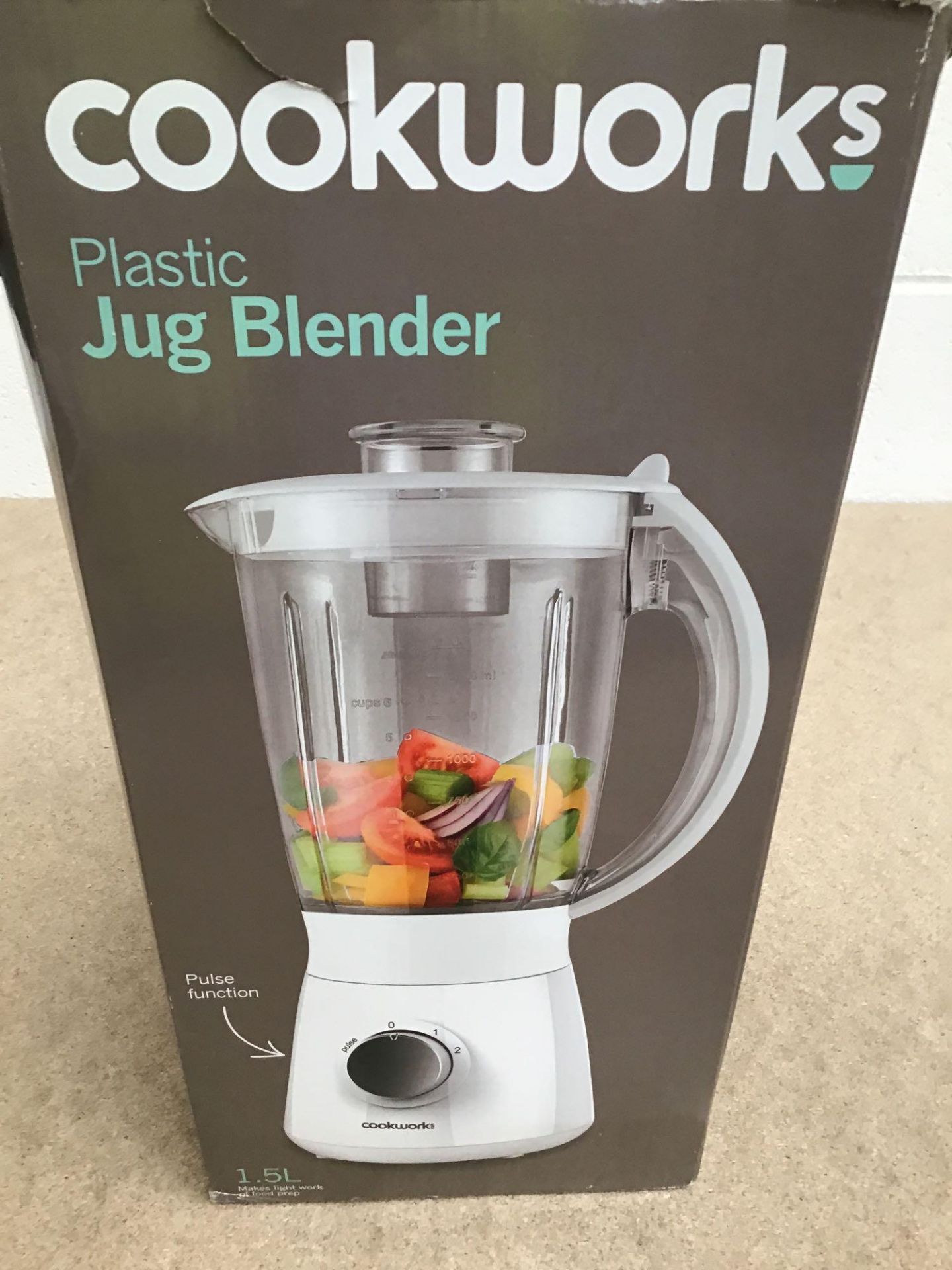 Cookworks 1.5L Jug Blender - White, £16.99 RRP - Image 2 of 5