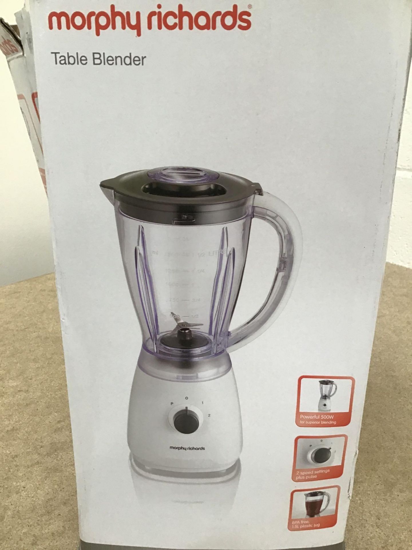 Morphy Richards Table Blender, £32.99 RRP - Image 2 of 5