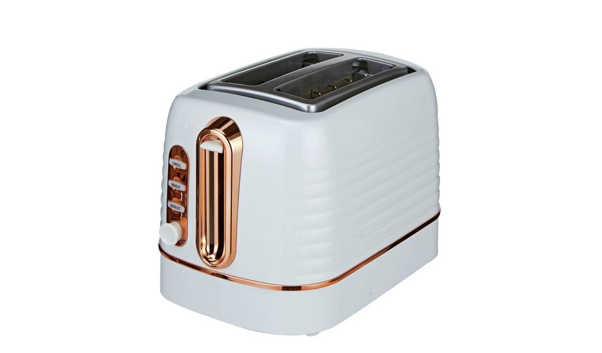 Cookworks Horizon Stripe 2 Slice Toaster, £10.99 RRP