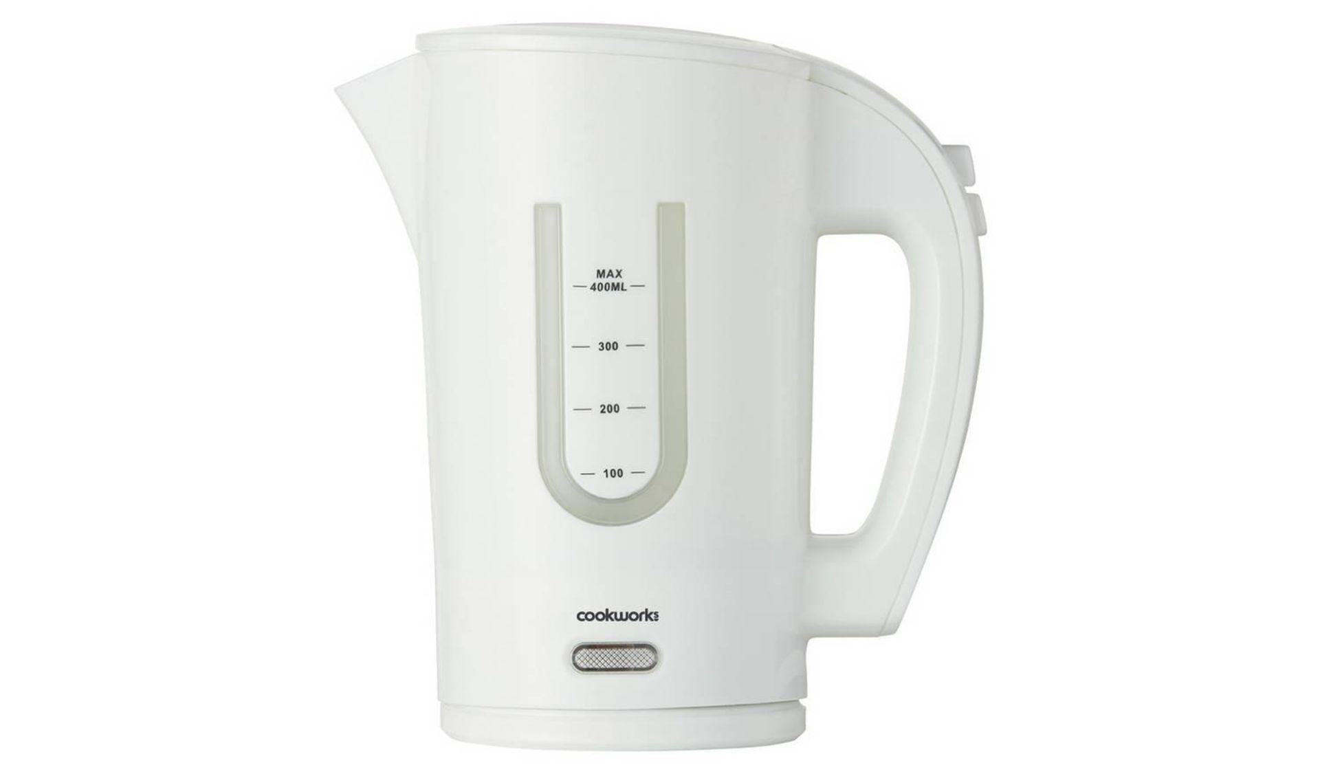 Cookworks Travel Kettle - White, £11.99 RRP