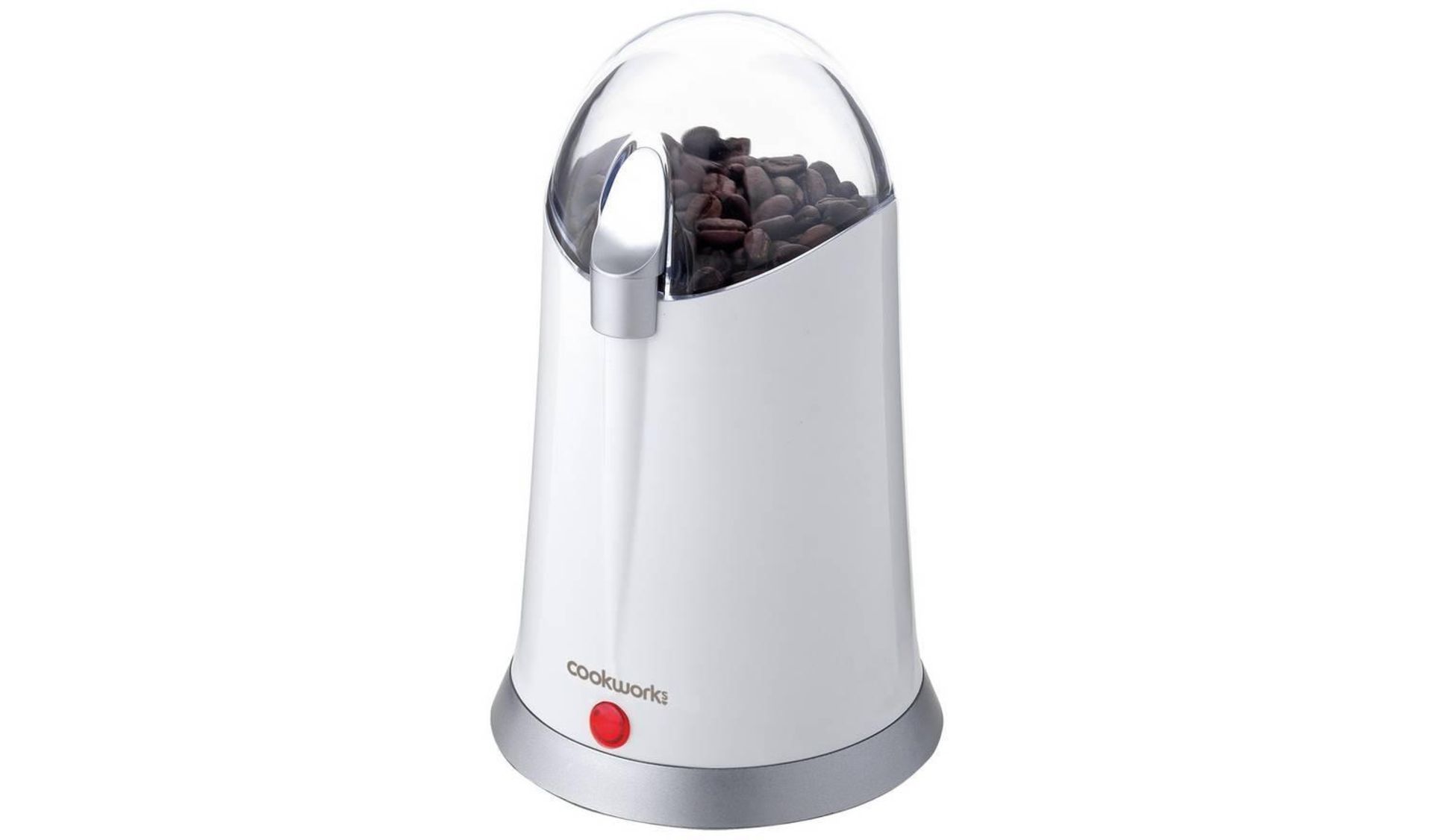 Cookworks Coffee and Herb Grinder - White, £14.99 RRP