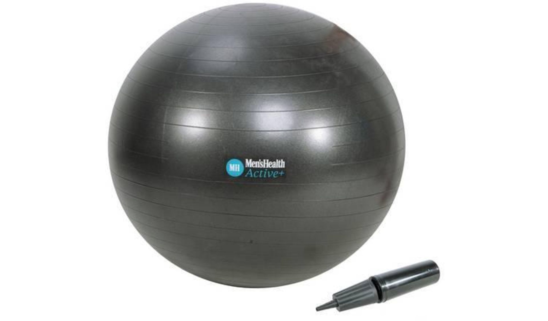 Men's Health Black Gym Ball - 75cm (239/3045) - £11.99 RRP