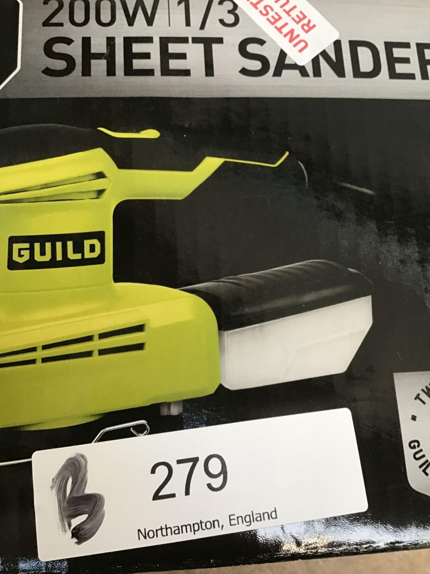 Guild 1/3 Sheet Sander - 200W, £25.00 RRP - Image 5 of 5