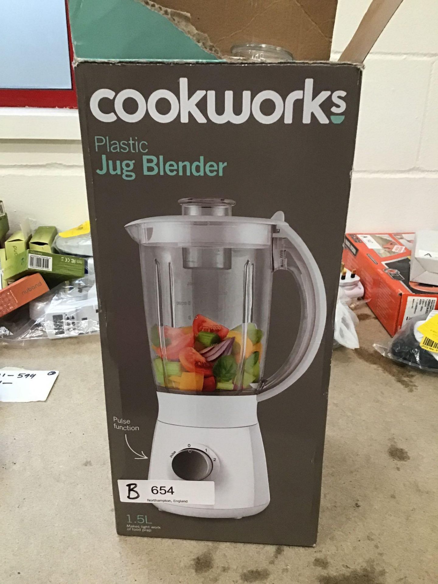 Cookworks 1.5L Jug Blender - White £16.99 RRP - Image 5 of 5