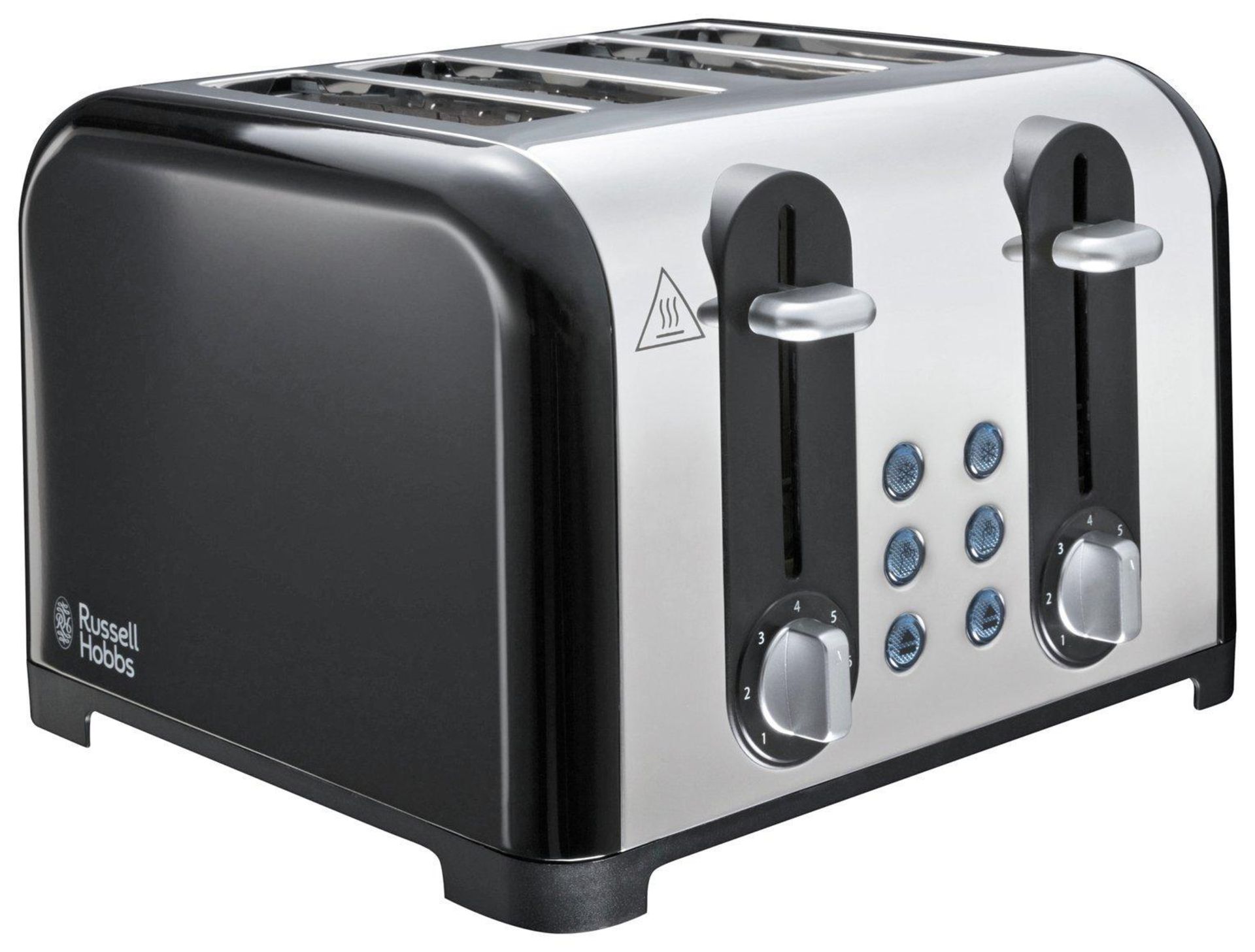 Russell Hobbs 22407 Worcester 4 Slice Toaster - Black - £24.99 RRP