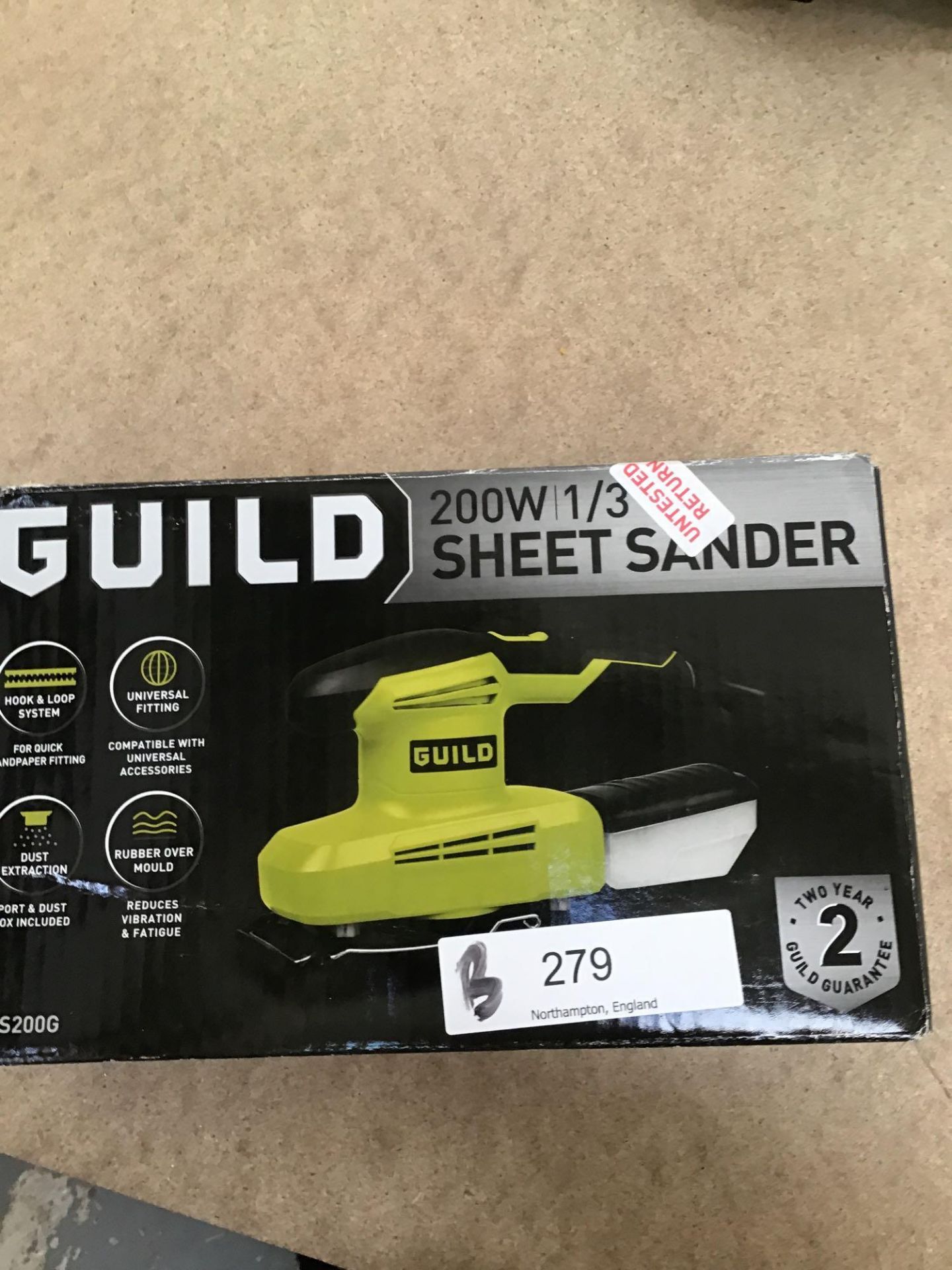 Guild 1/3 Sheet Sander - 200W, £25.00 RRP - Image 4 of 5