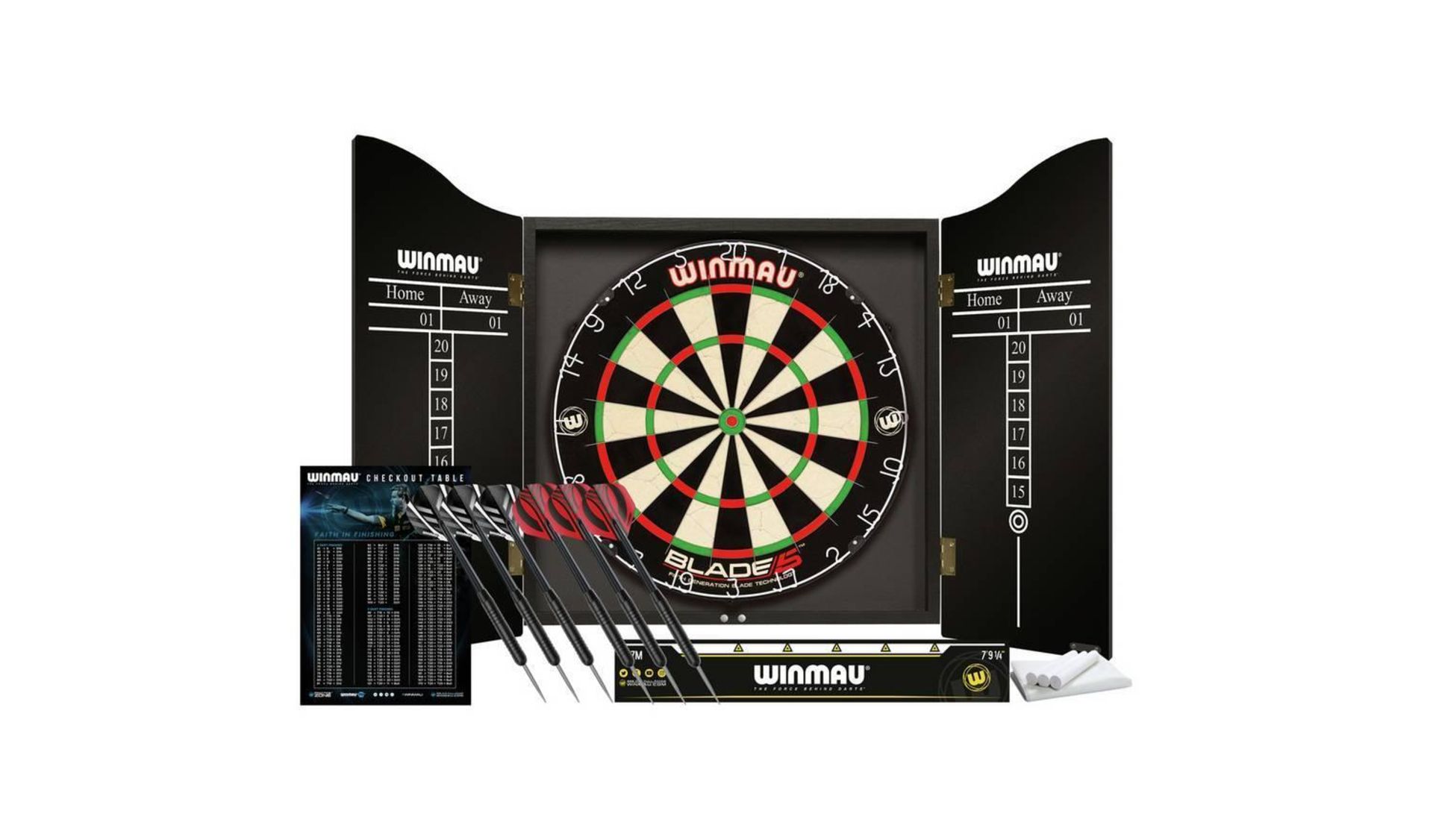 Winmau Blade 5 Championship Darts Set, £59.99 RRP