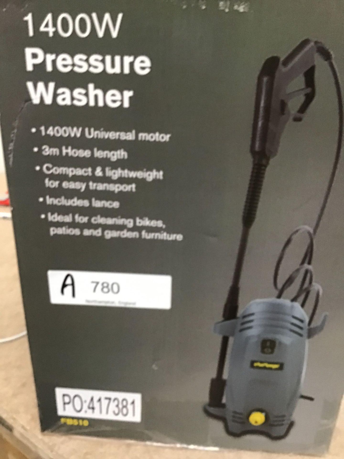 Challenge Pressure Washer - 1400W - £45.00 RRP - Image 6 of 6