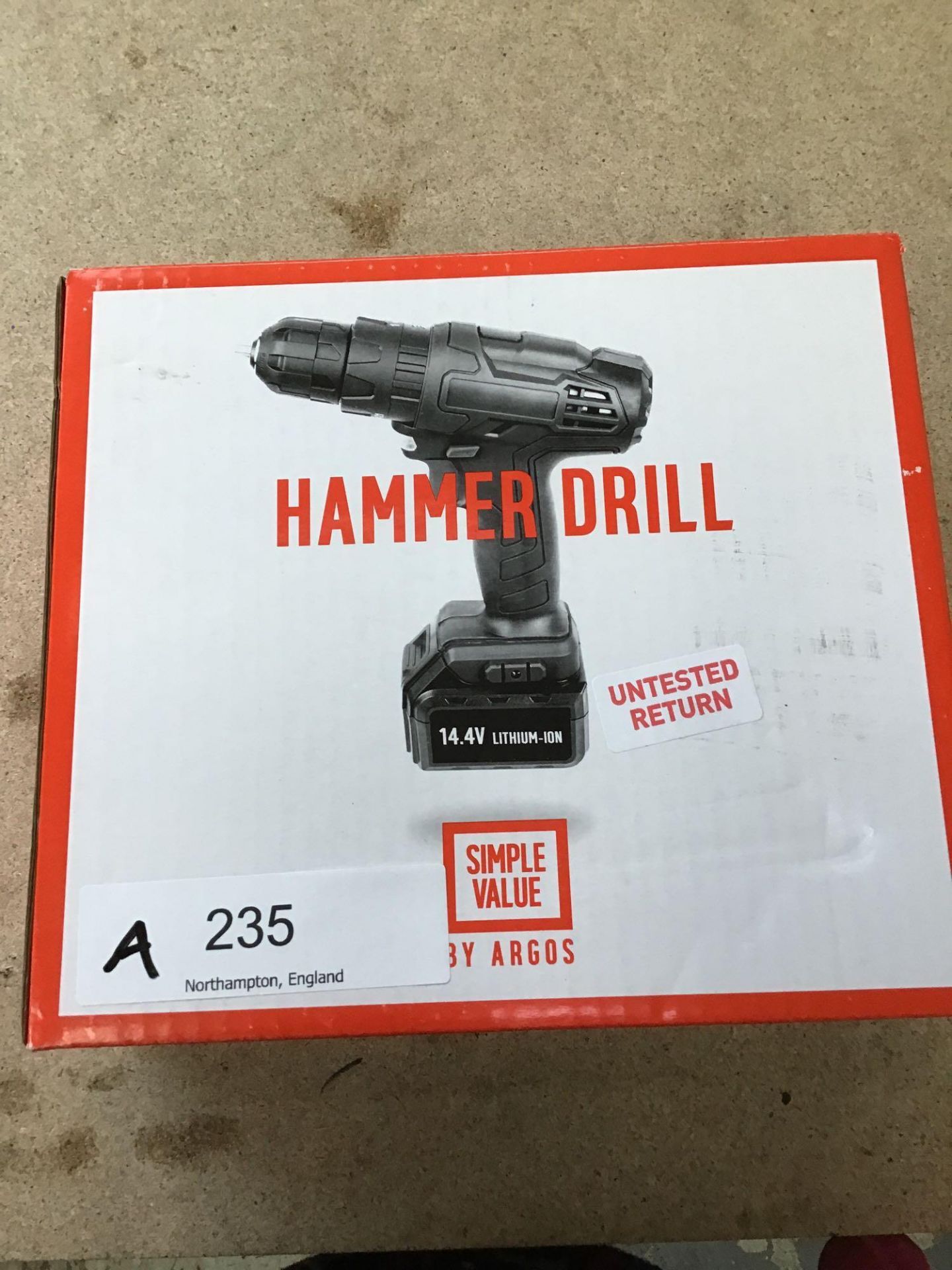 Simple Value 1.3Ah Cordless Hammer Drill - 14.4V 616/9471 £12.50 RRP - Image 4 of 5