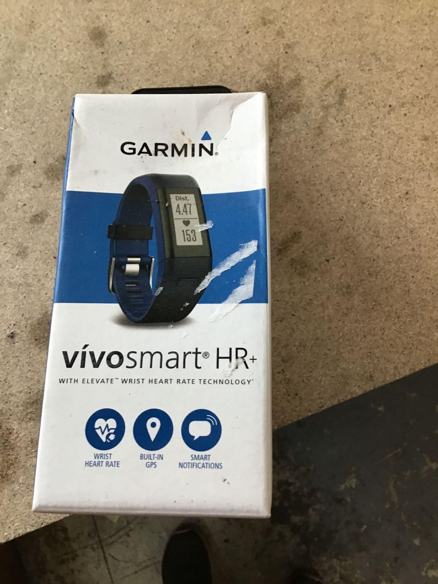 Garmin 010-01955-32 Vivosmart HR Plus - Ww, Blue - £30.00 RRP - Image 2 of 6