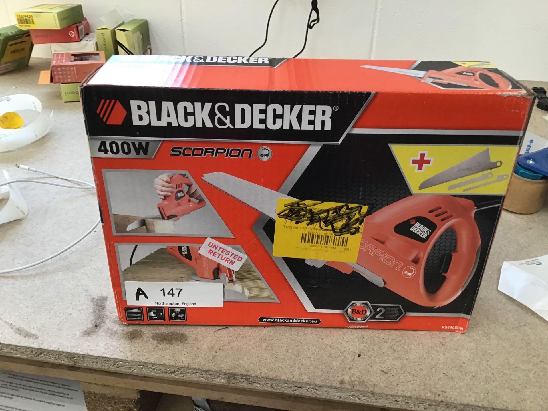 Black + Decker Scorpion Multifunction Saw - 400W, £50.00 RRP - Image 5 of 6