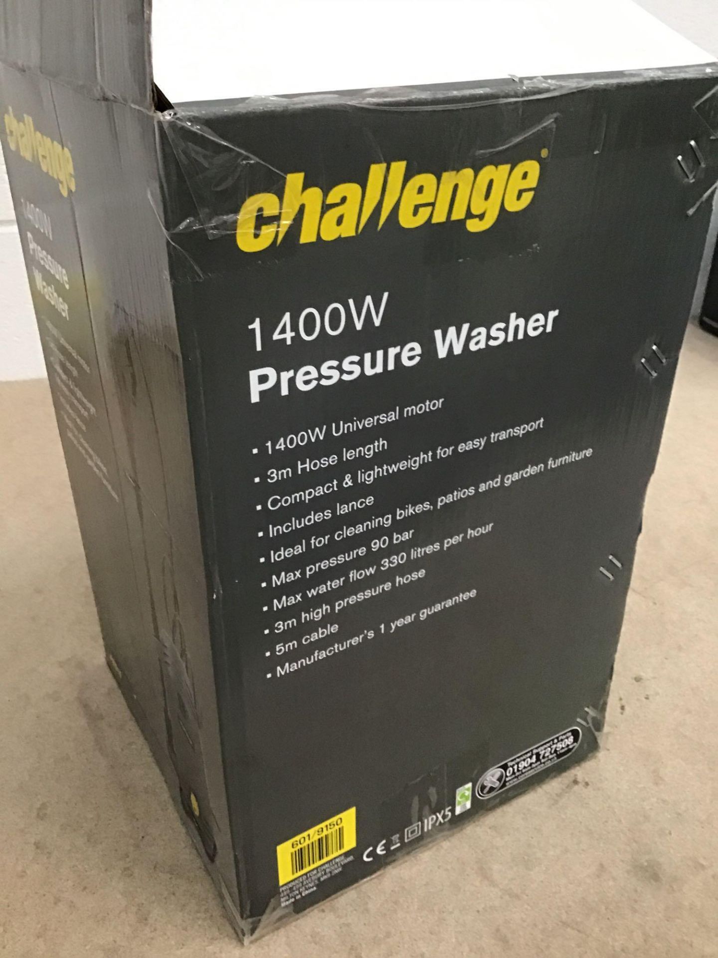 Challenge Pressure Washer - 1400W - £45.00 RRP - Image 4 of 6
