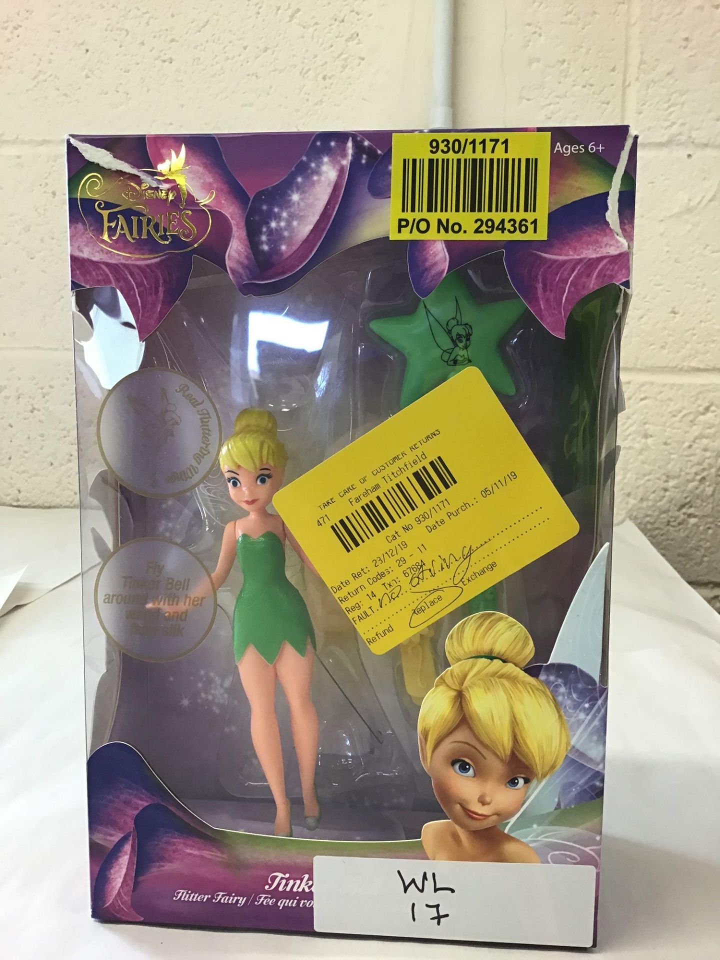 Flying Fairy Tinkerbell 930/1171 £30.00 RRP - Image 2 of 5