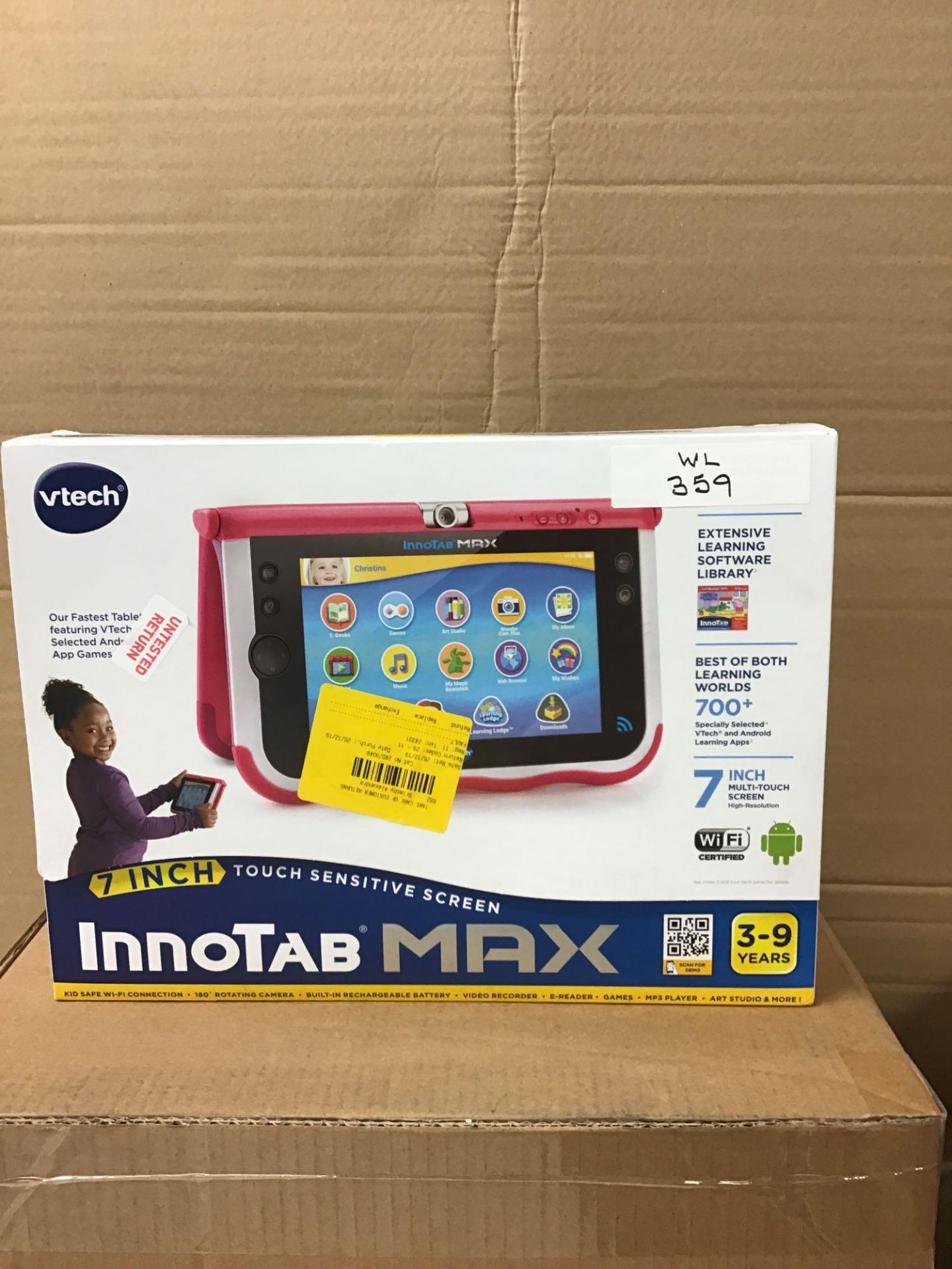 Vtech InnoTab Max 7 Inch - Pink 240/9049 £70.00 RRP - Image 4 of 5