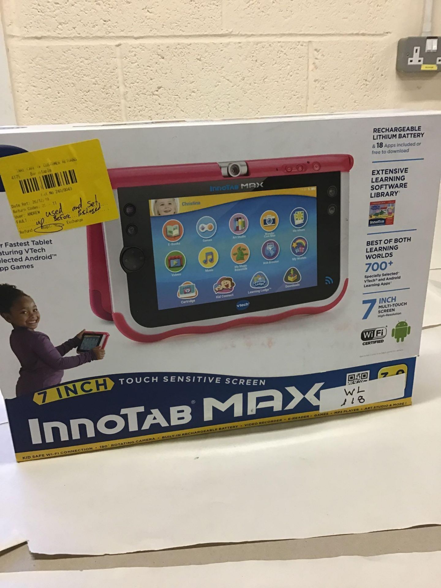 VTech InnoTab Max 7 Inch - Pink (240/9049) - £70.00 RRP - Image 2 of 4