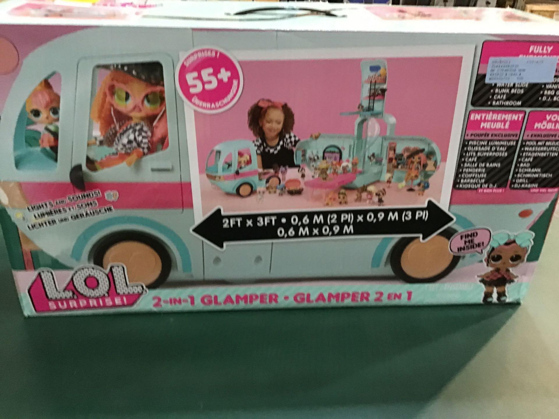 Lol Surprise 2-in-1 Glamper Fashion Camper with 55 Surprises 919/7251 £100.00 RRP - Image 2 of 6