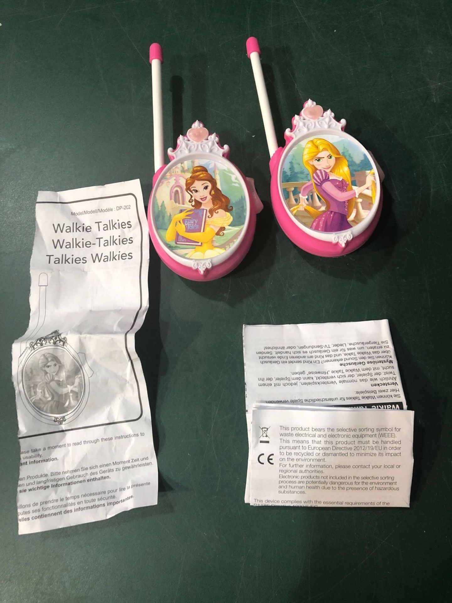 Disney Princess Walkie Talkies - £13.00 RRP - Image 2 of 3