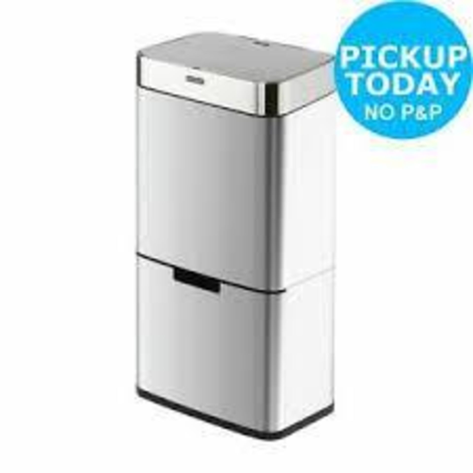 Tower 70 Litre Recycling Bin - Stainless Steel - £100.00 RRP