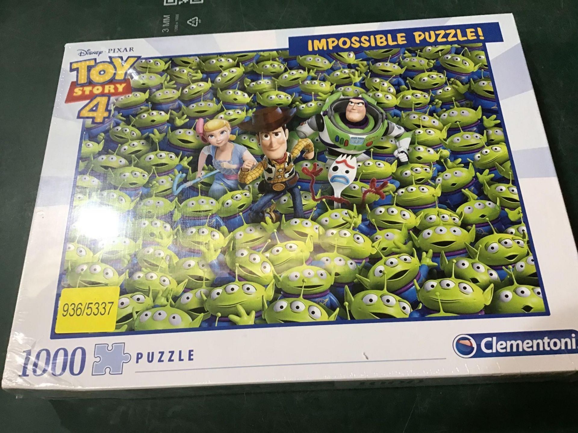 Clementoni Impossible Puzzle Toy Story 4-1000 Pieces - £14.99 RRP - Image 2 of 4