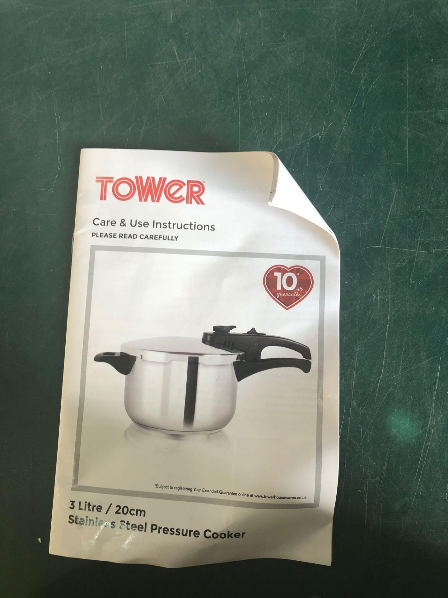 Tower 3 Litre Stainless Steel Pressure Cooker £34.00 RRP - Image 5 of 5