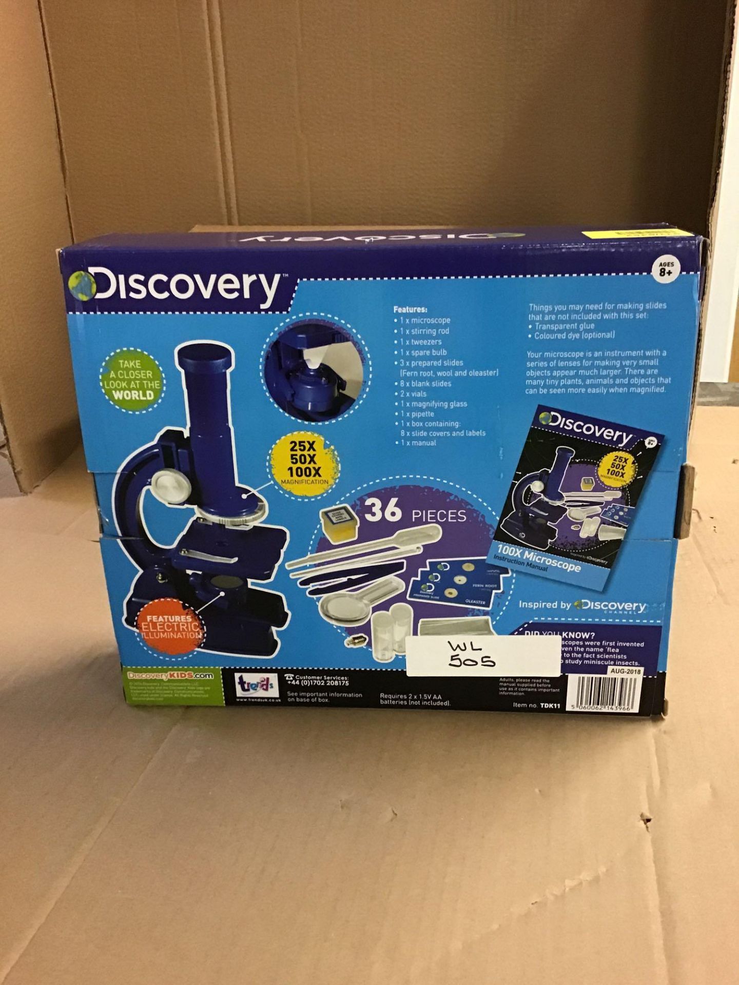 Discovery Adventures Channel Microscope Set (911/6452) - £23.00 RRP - Image 2 of 5