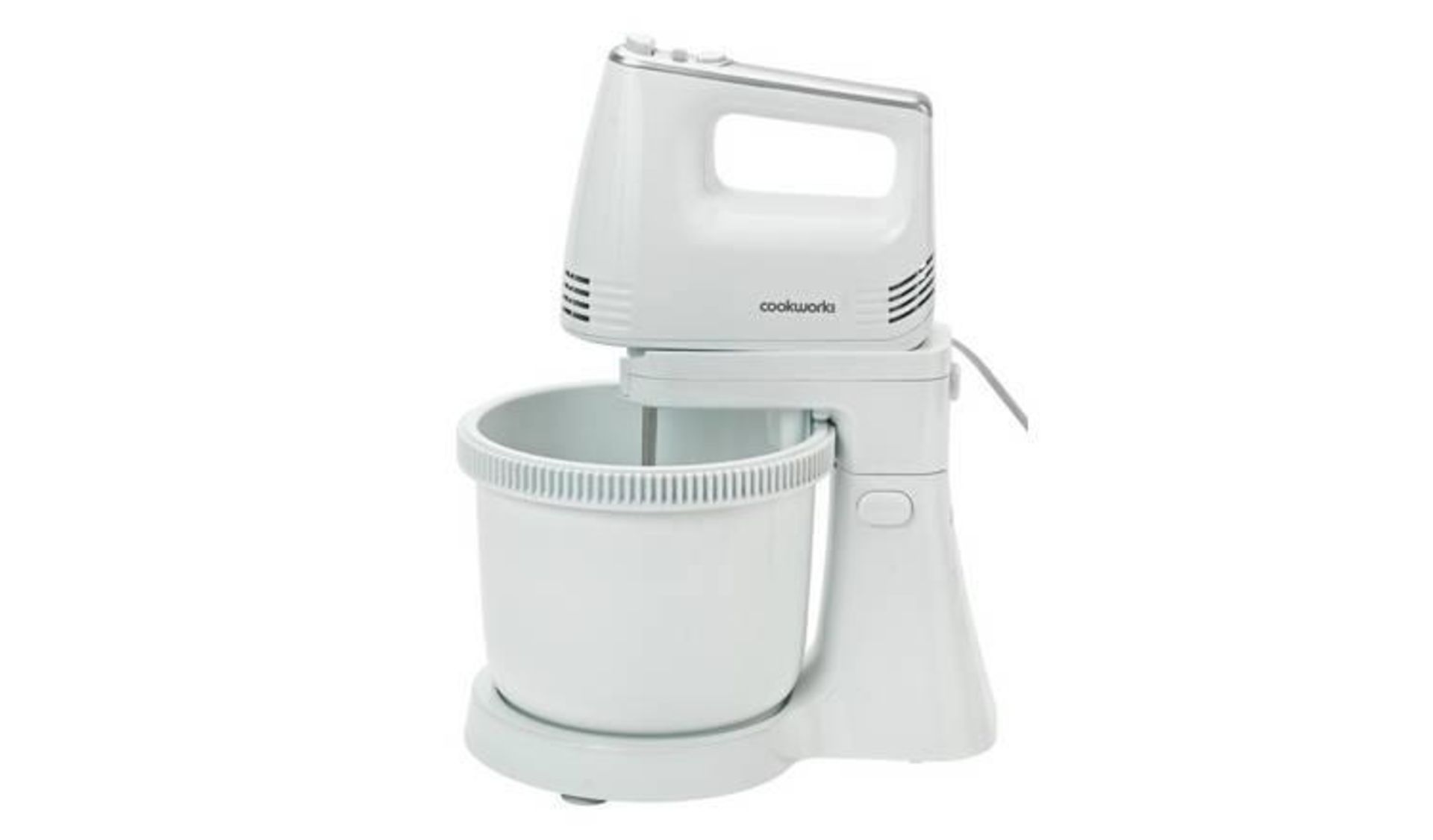 Cookworks Hand and Stand Mixer - White 893/4848 £24.99 RRP