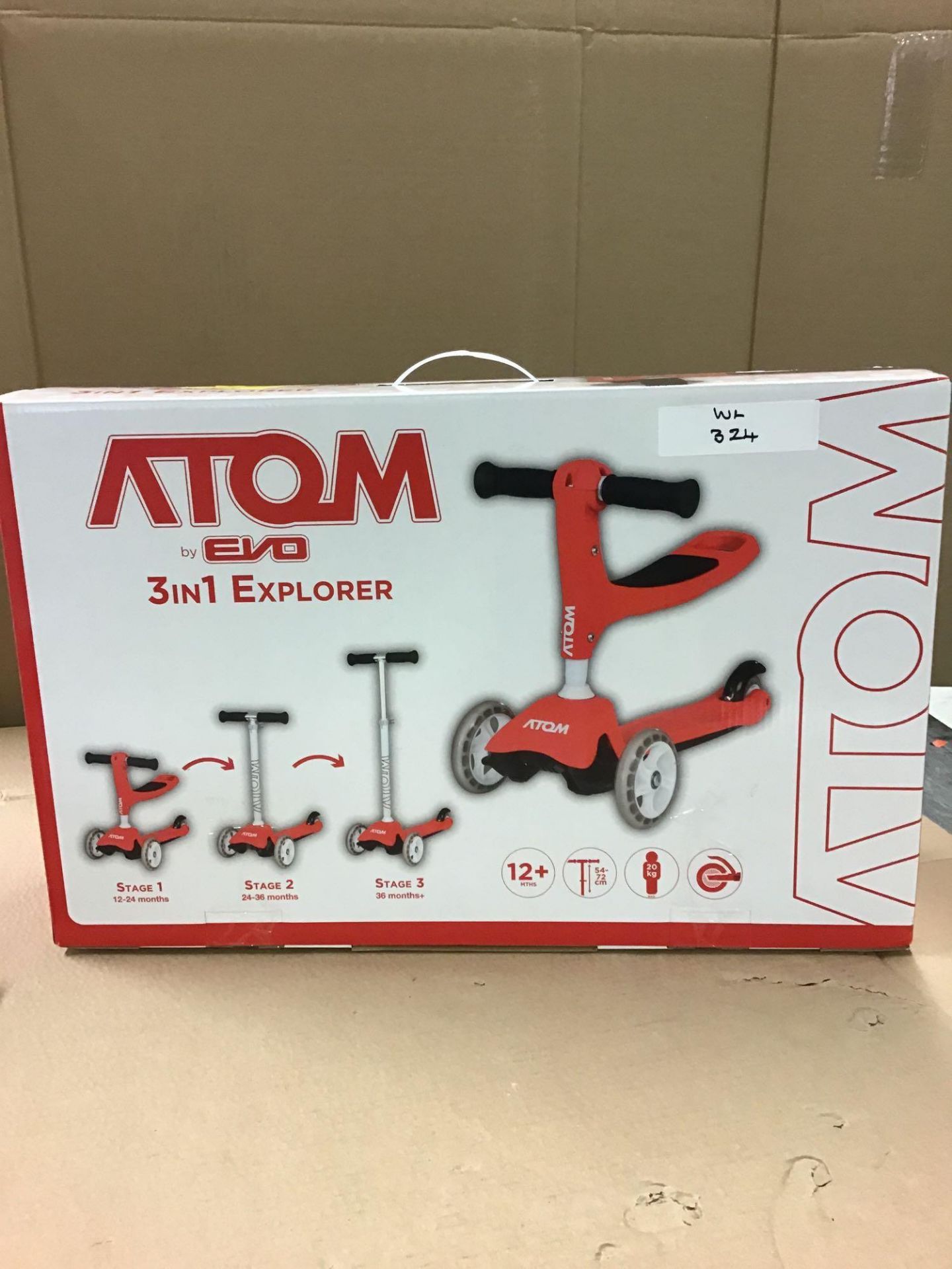 Atom 3 in 1 Explorer Scooter, £39.99 RRP - Image 3 of 6