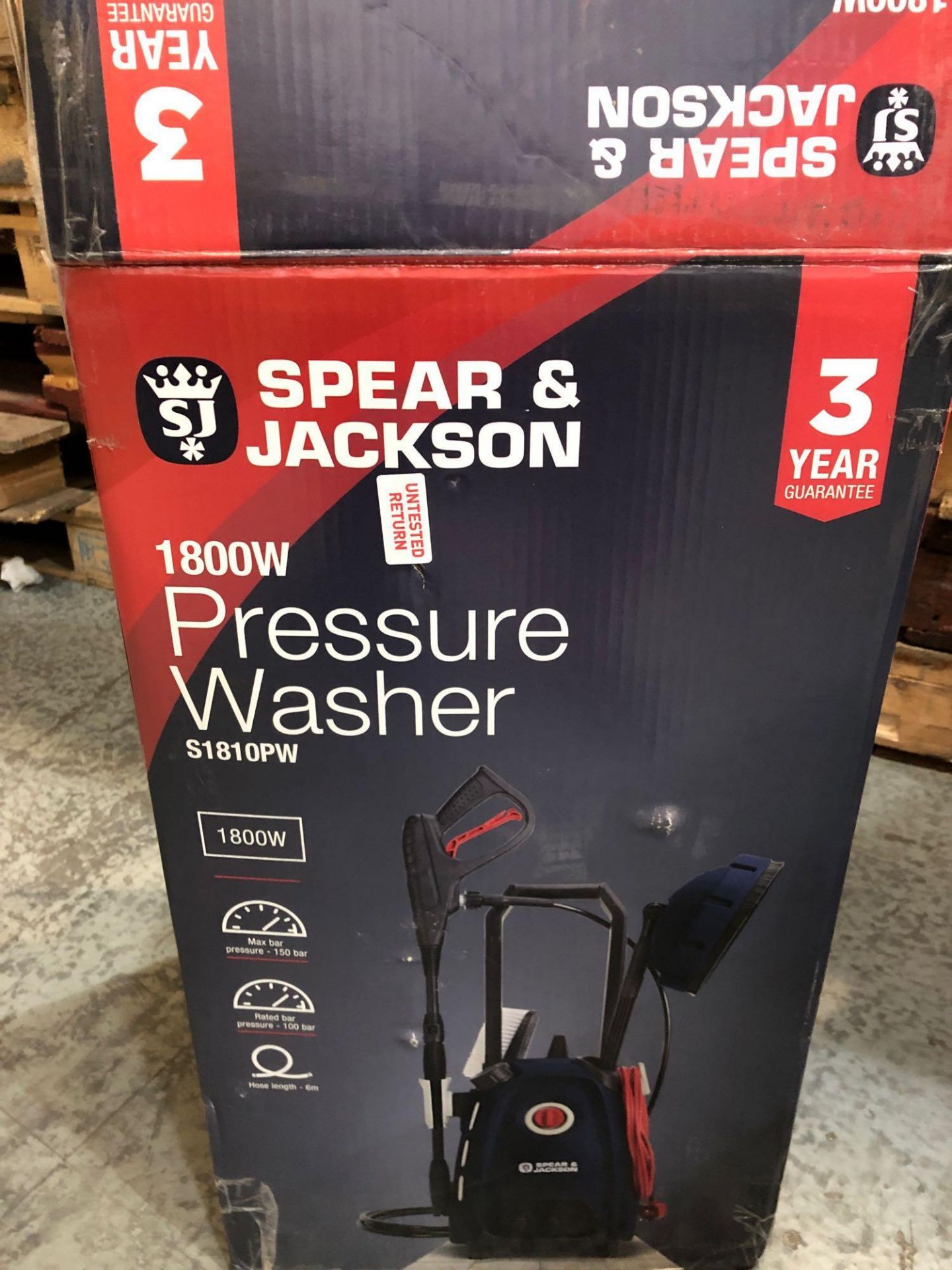 Spear & Jackson S1810PW Pressure Washer - 1800W £90.00 RRP - Image 4 of 6