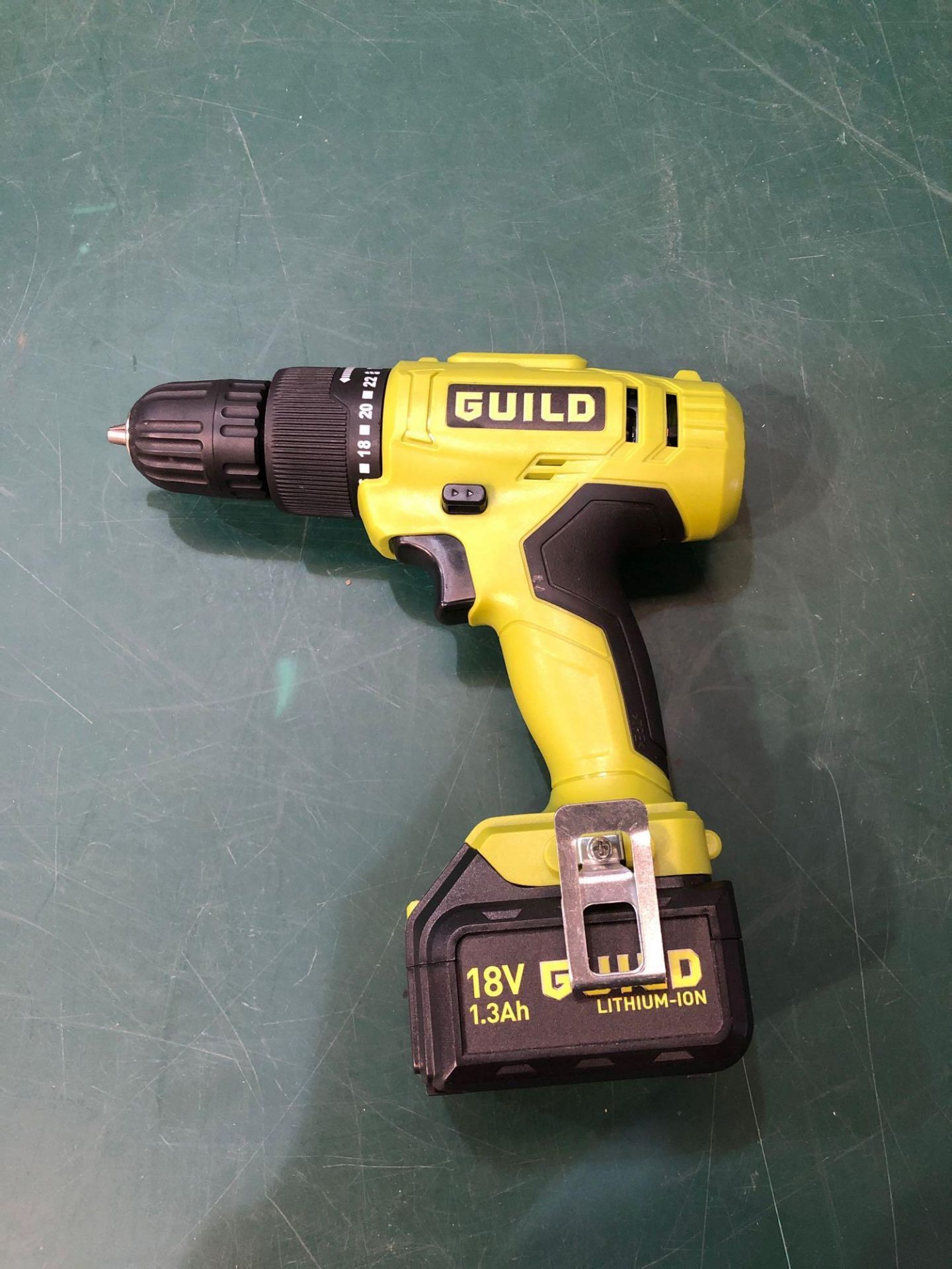 Guild 1.3AH Cordless Drill Driver - 18V 451/9889 £35.00 RRP - Image 2 of 4