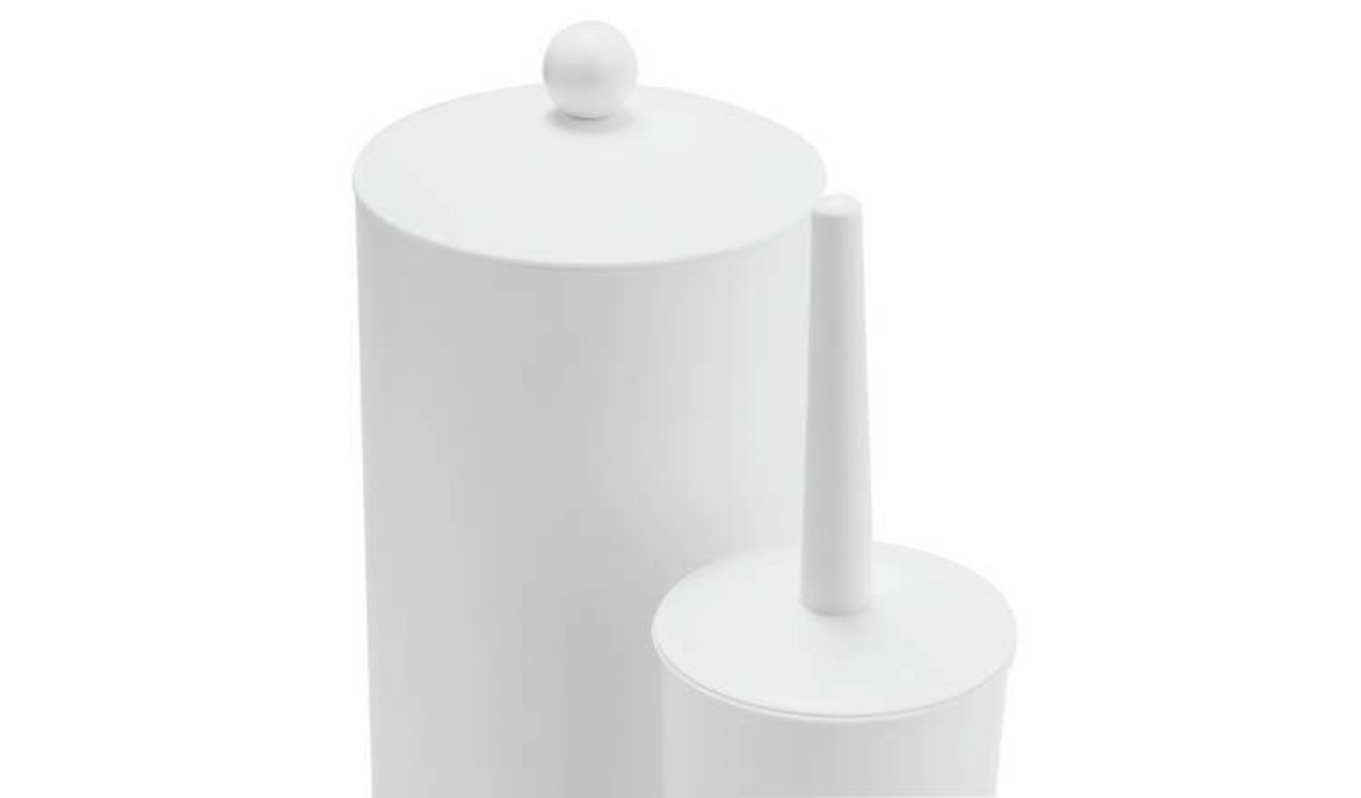 Argos Home Toilet Brush and Roll Holder - White 833/8994 £8.00 RRP