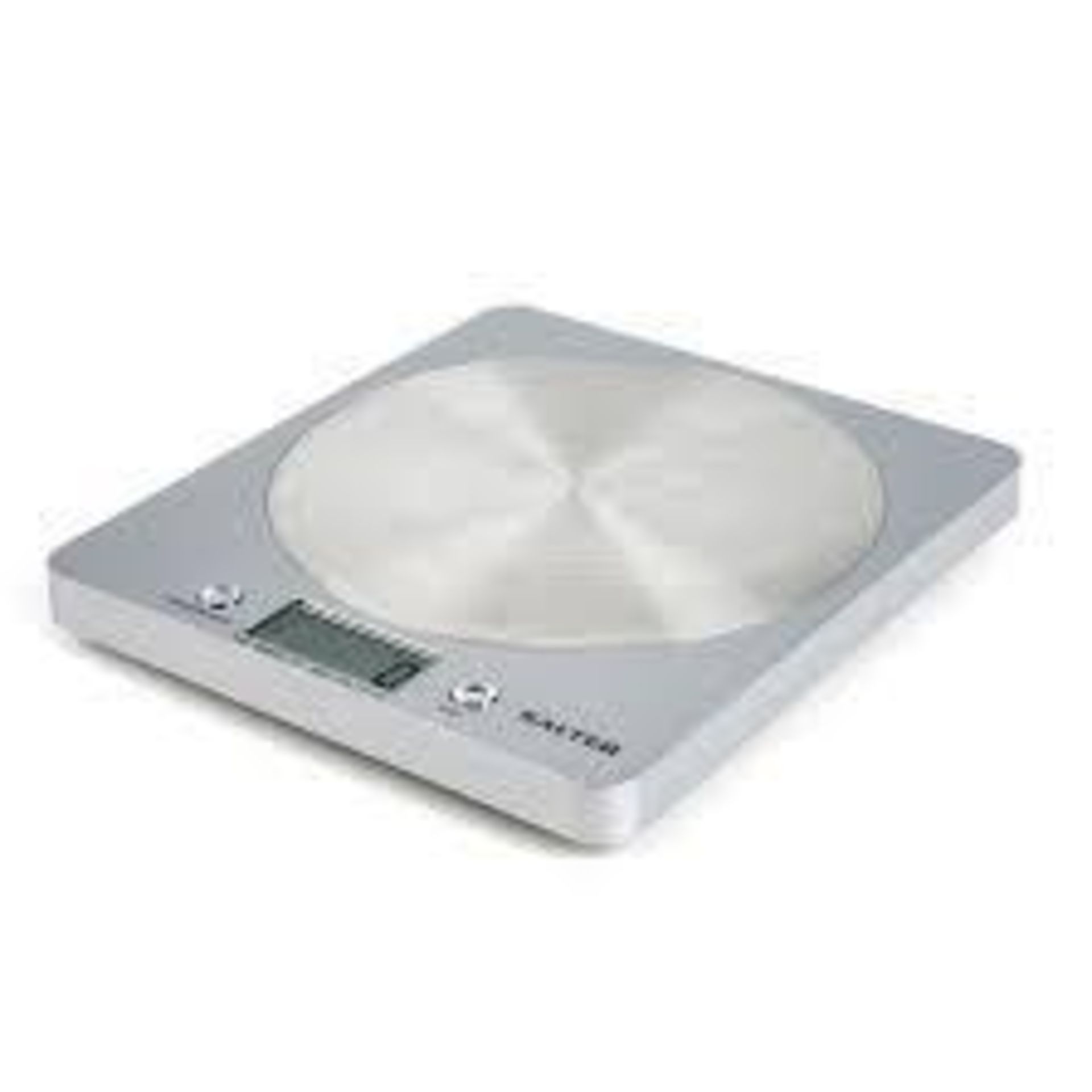 Salter Disc Electronic Digital Kitchen Scales - Silver - £19.99 RRP