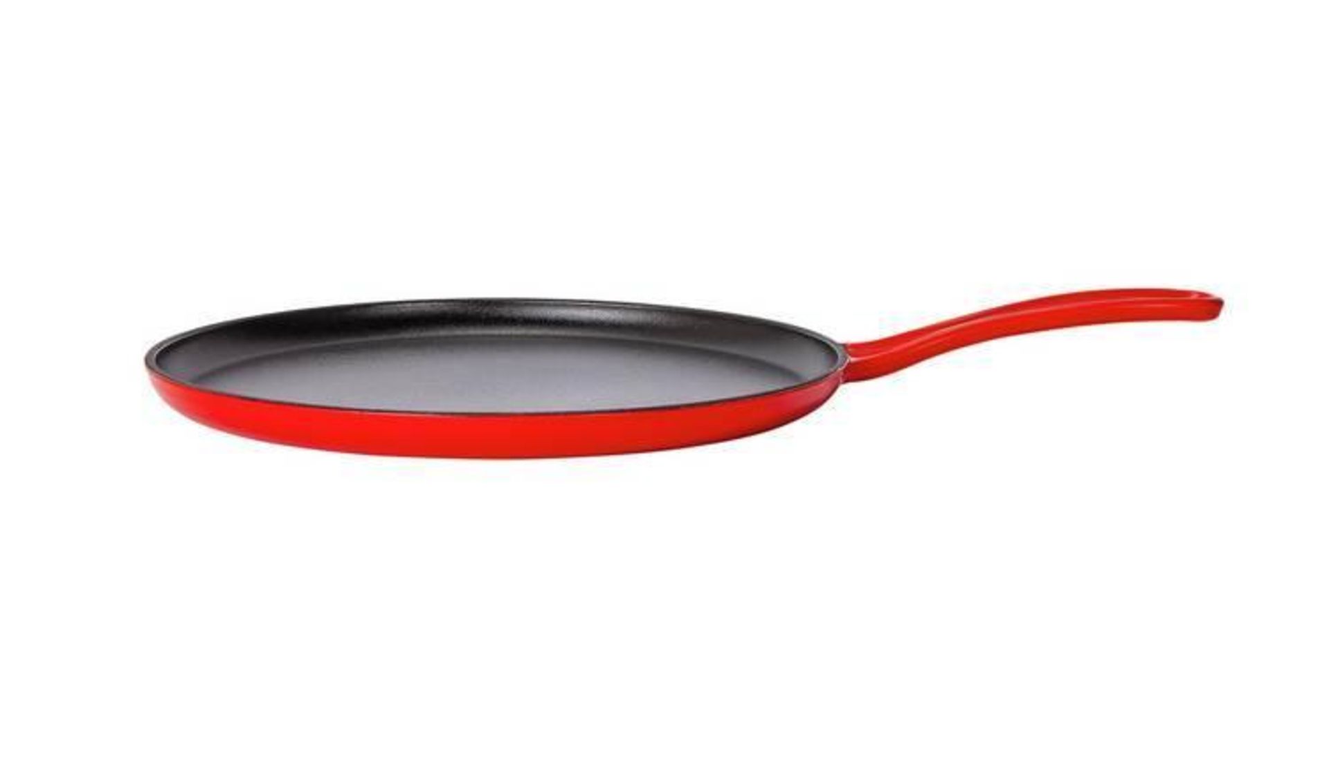 Argos Home Cast Iron Pancake Pan - Red 123/4590 £20.00 RRP