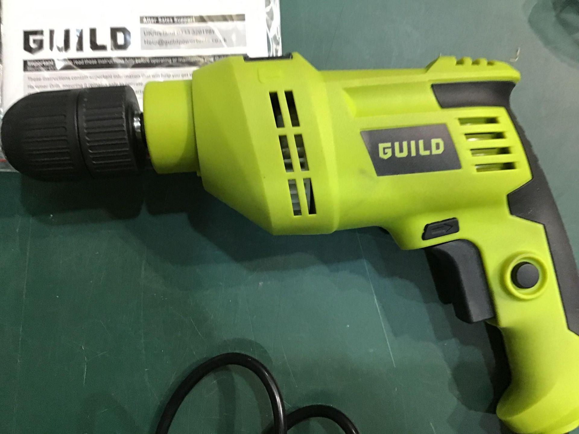 Guild 13mm Keyless Corded Hammer Drill - 600W (747/6606) - £25.00 RRP - Image 2 of 5