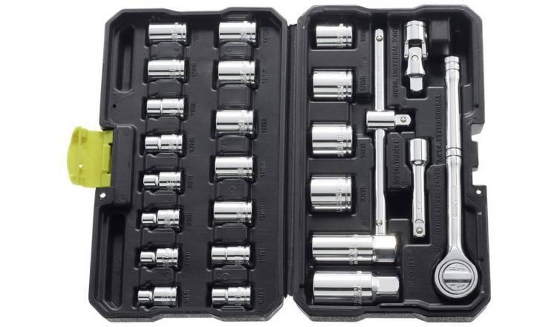 Guild 25 Piece 3/8 Inch Metric Socket Set £18.00 RRP