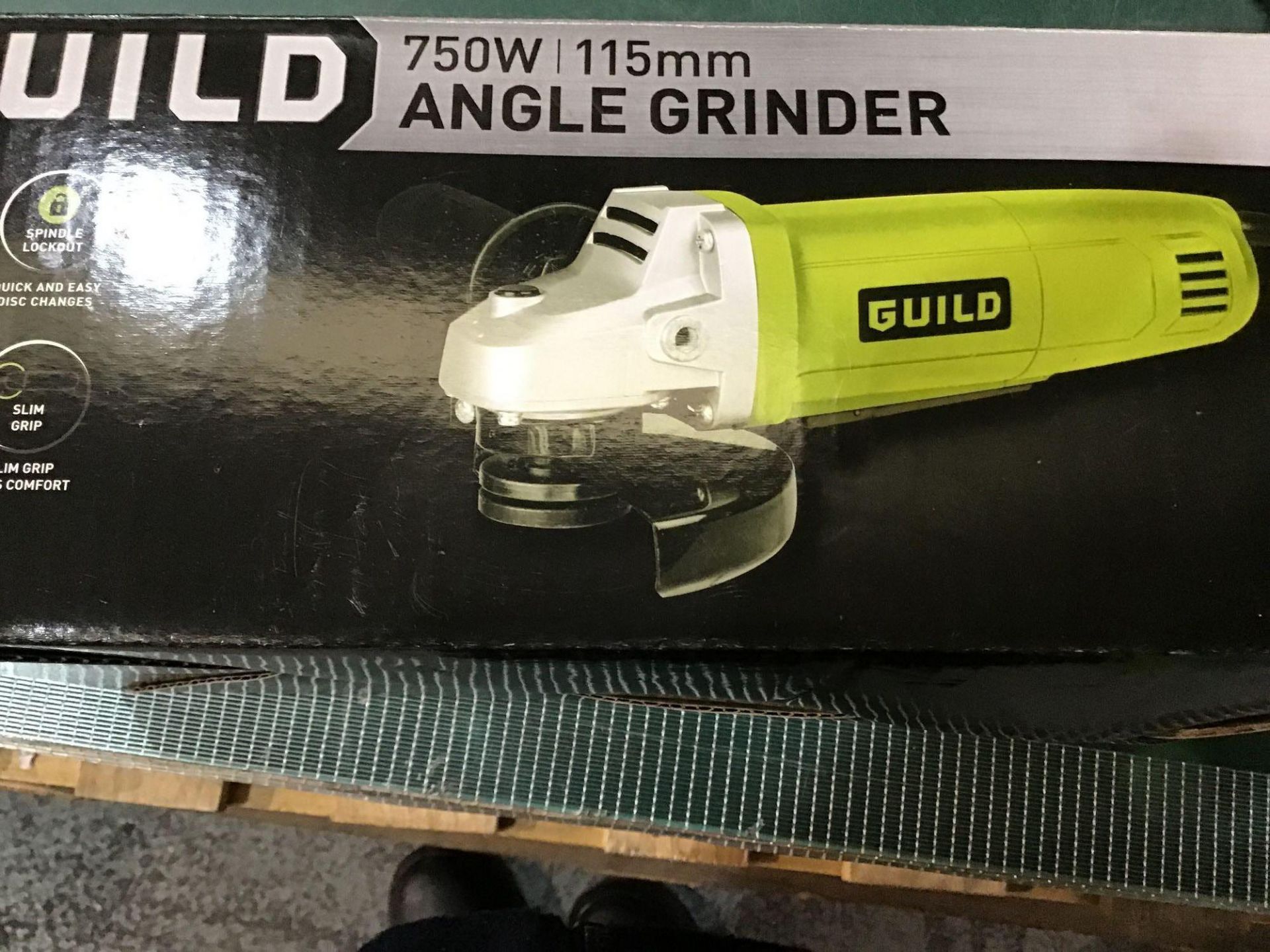 Guild 115mm Angle Grinder - 750W 482/9775 £25.00 RRP - Image 2 of 6