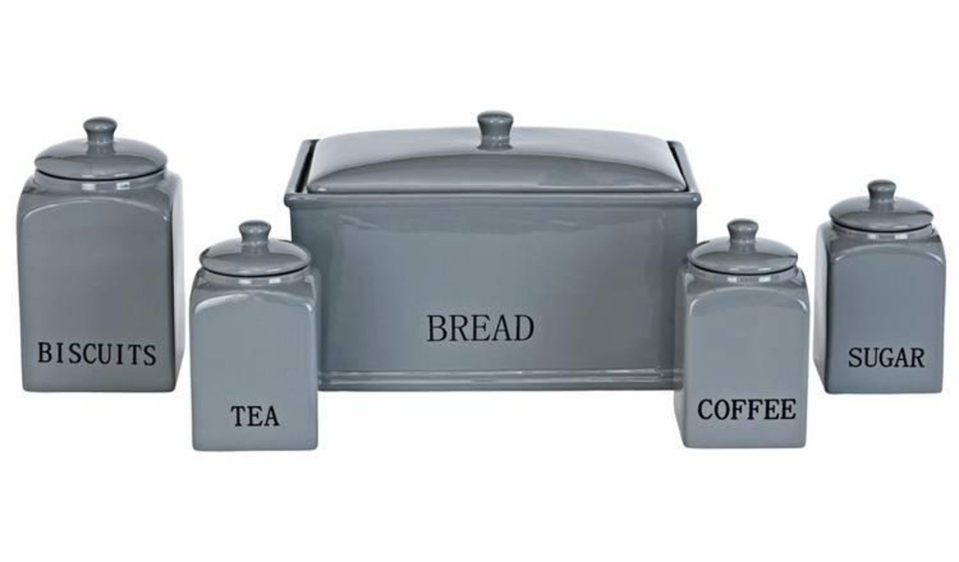 Argos Home Bistro 5 Piece Ceramic Storage Set 847/6117 £35.00 RRP