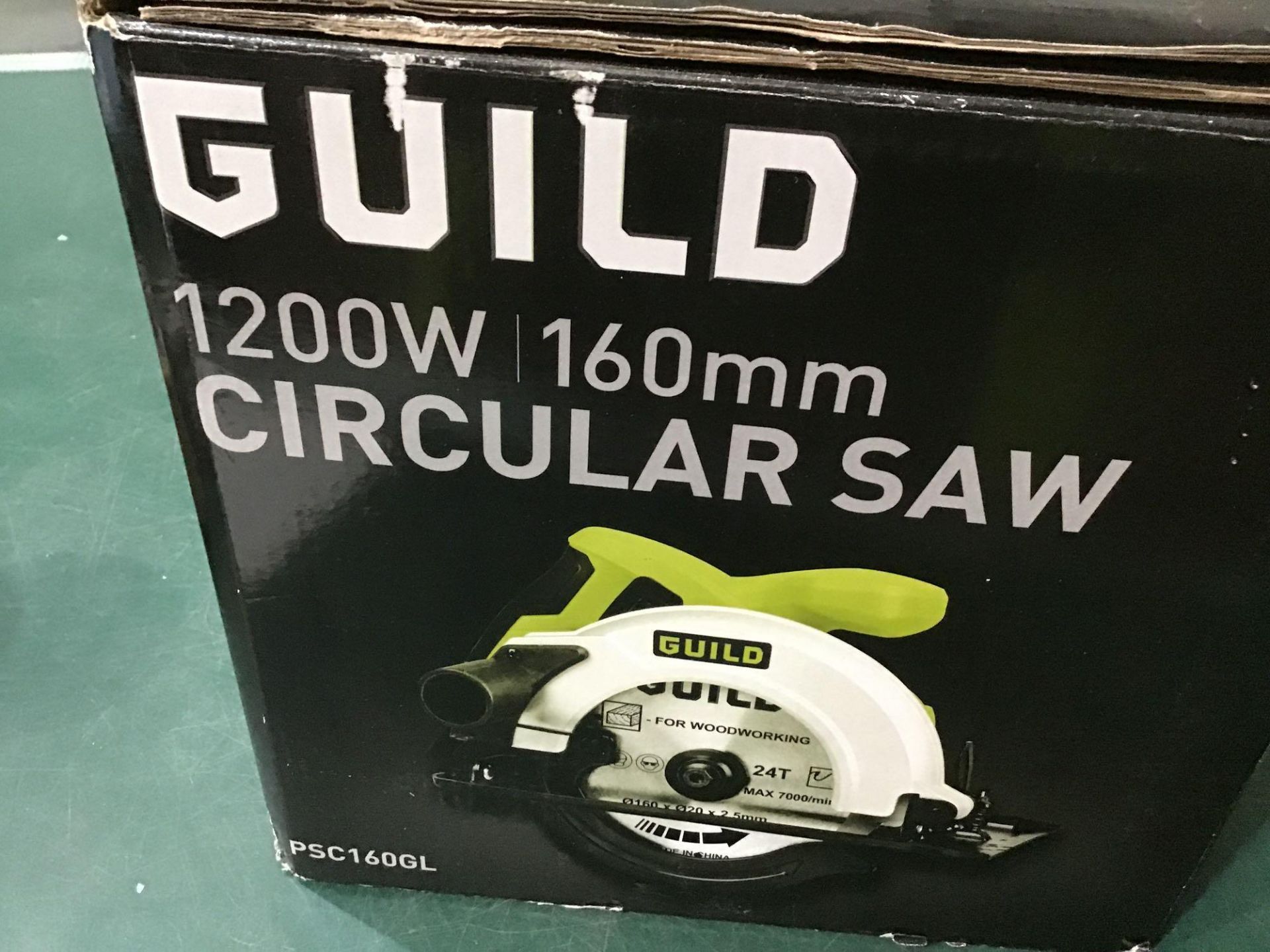 Guild 160mm Circular Saw - 1200W 457/6925 £30.00 RRP - Image 2 of 5