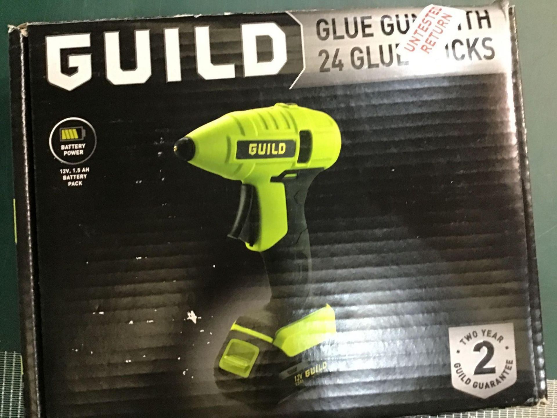 Guild Cordless Glue Gun with 24 Glue Sticks, £30.00 RRP - Image 3 of 4