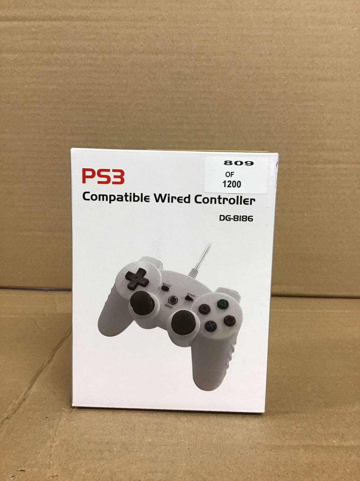 Wired Controller for PS3 - White (380/5367) - £7.50 RRP - Image 2 of 5