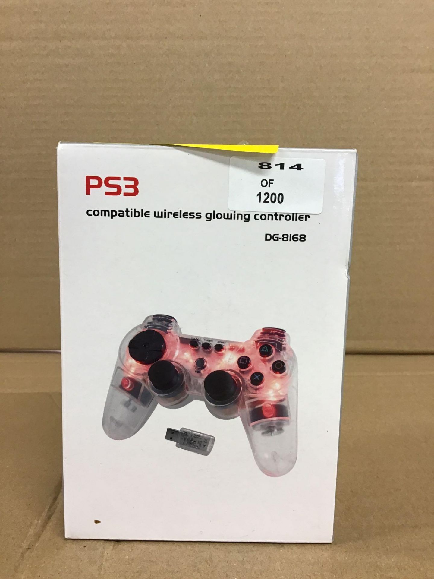 PS3 Wireless Controller for PS3 - Glowing Red (357/7121) - £11.99 RRP - Image 2 of 5